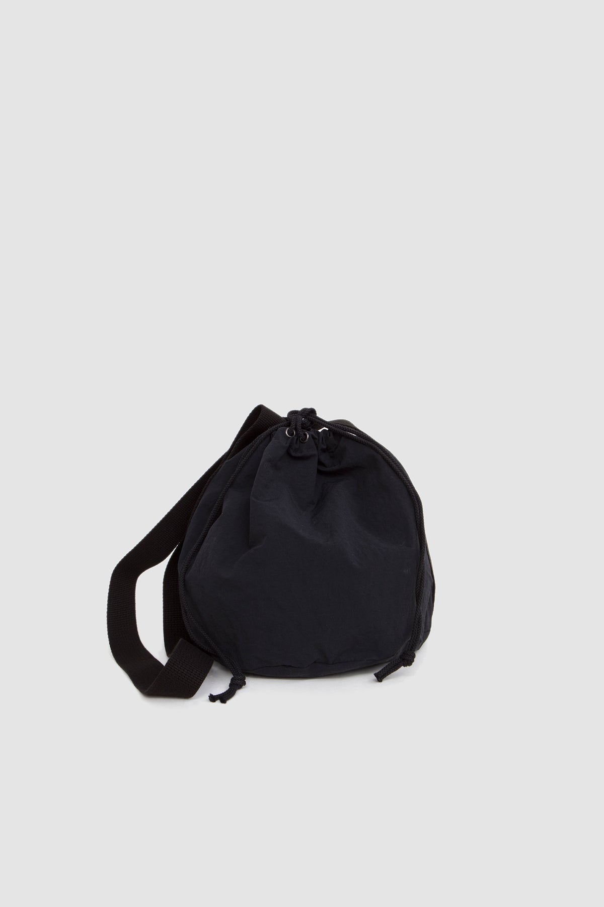 One Shoulder String Bag Black_3