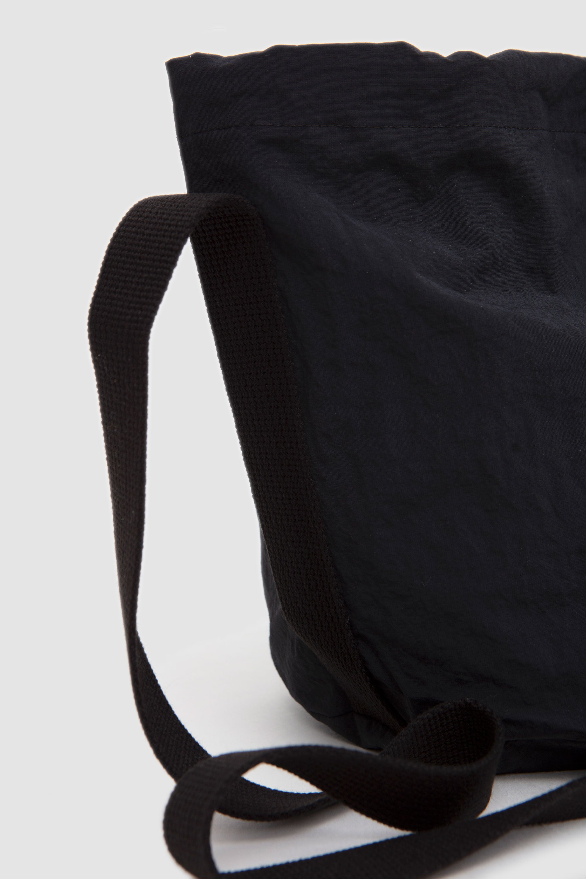 One Shoulder String Bag Black_4
