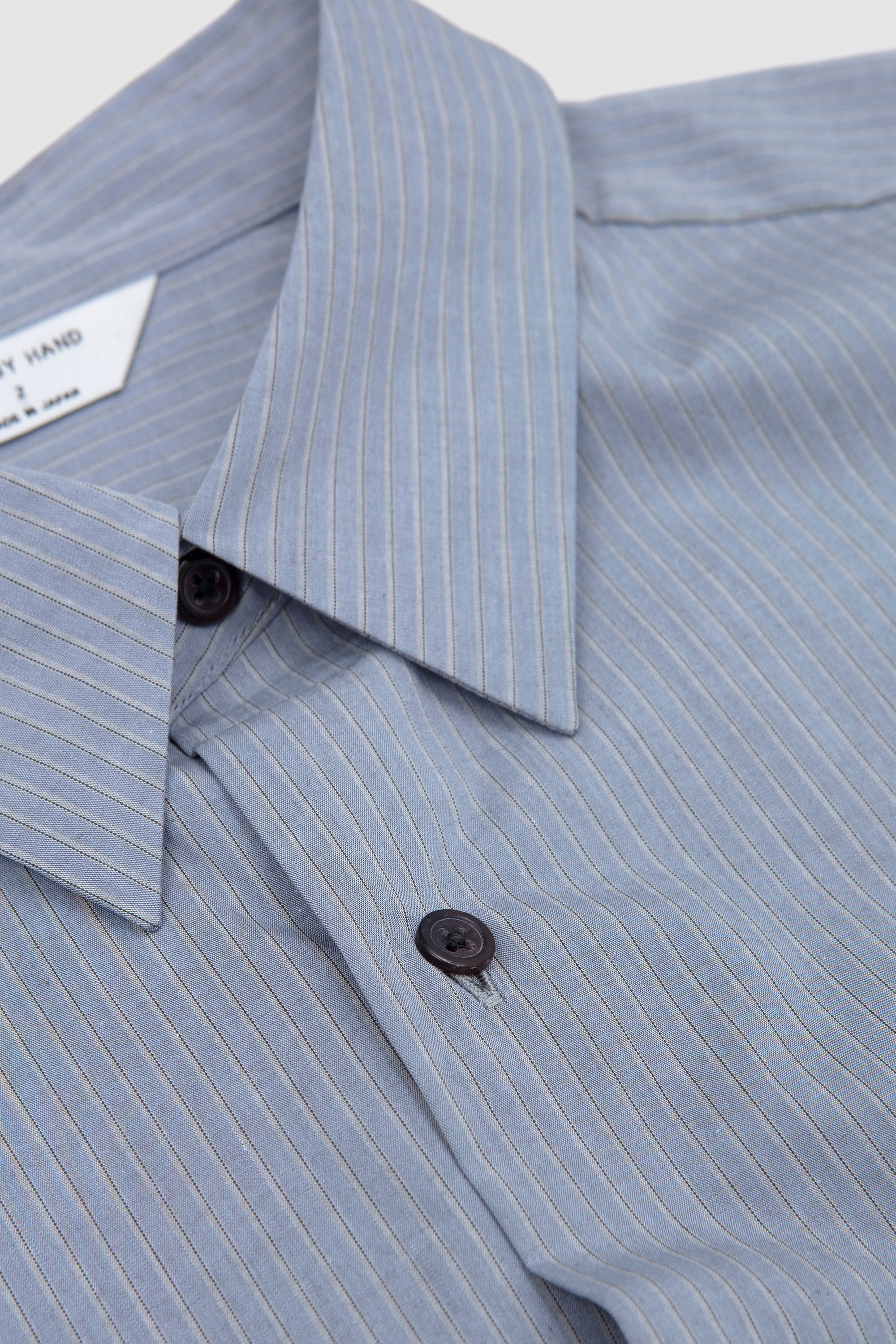 Oversized Shirt Blue Stripe