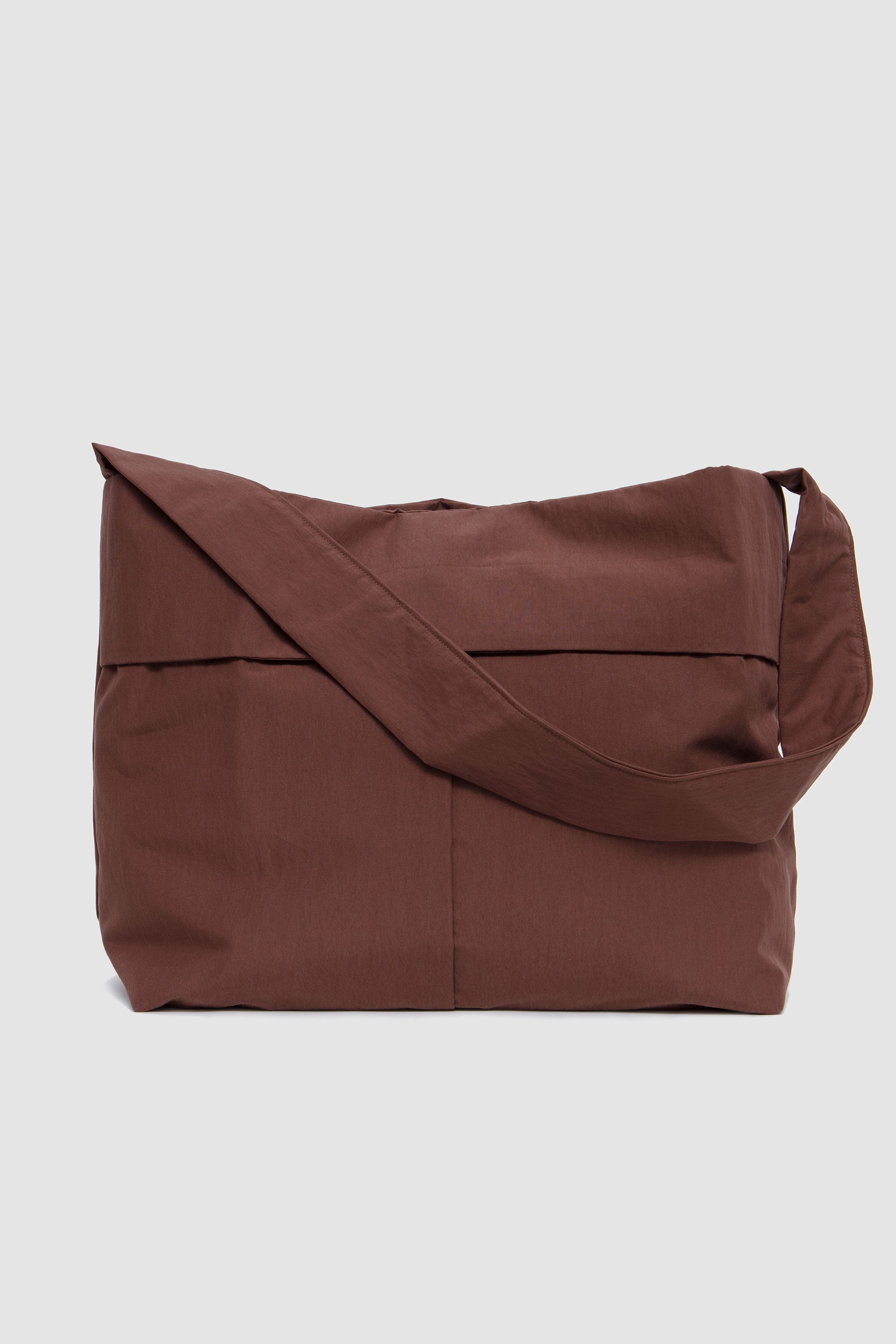 Padded Crossbody Bag Marron