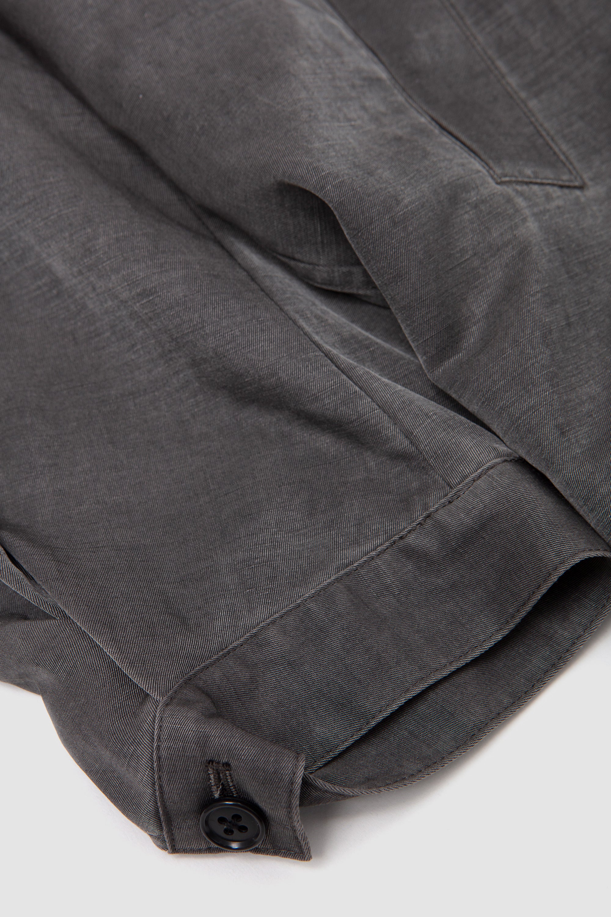 Pigment Print Zip Up Blouson Dusty Grey_3