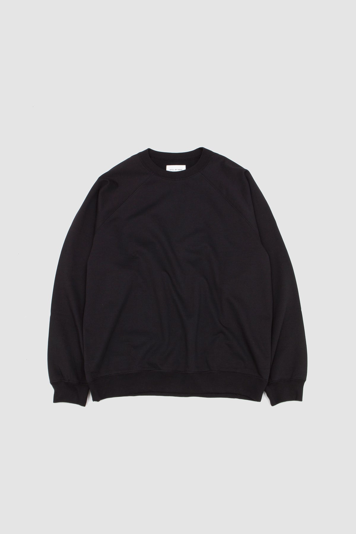 Pima Cotton Sweatshirt Ink Black_1