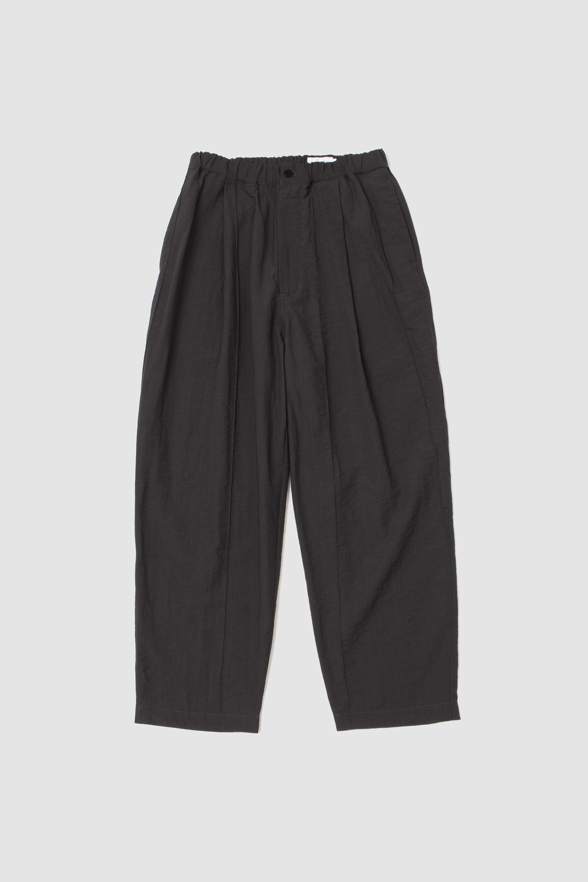 Pin Tuck Easy Pants Charcoal_1