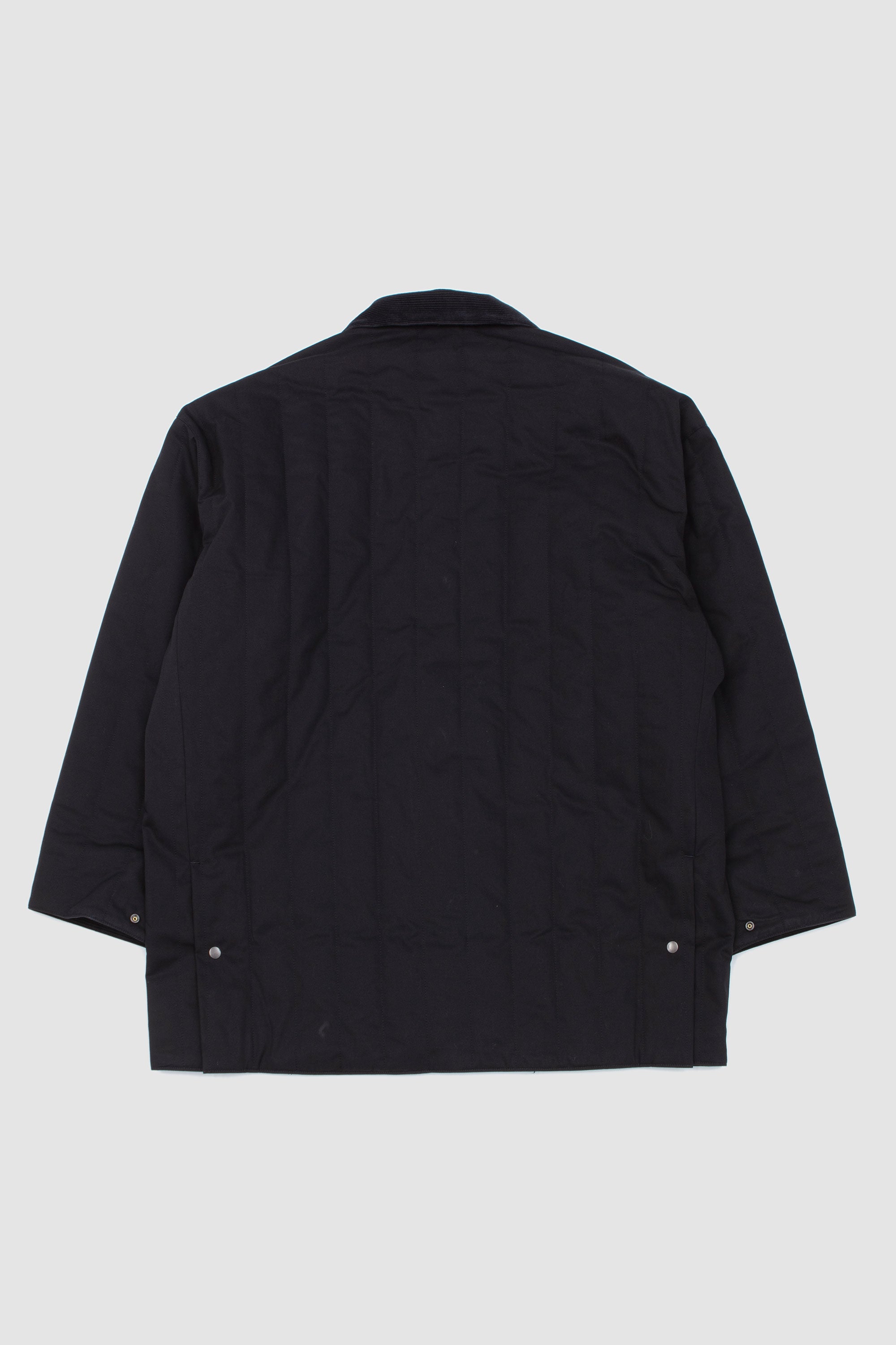 Quilted Half Coat Black_4