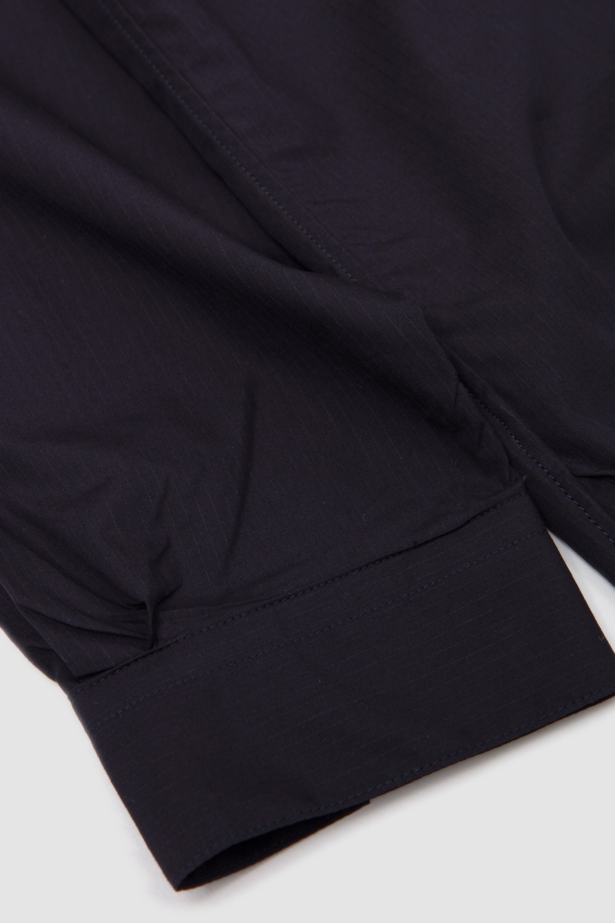 Regular Collar Shirt Navy Stripe_3