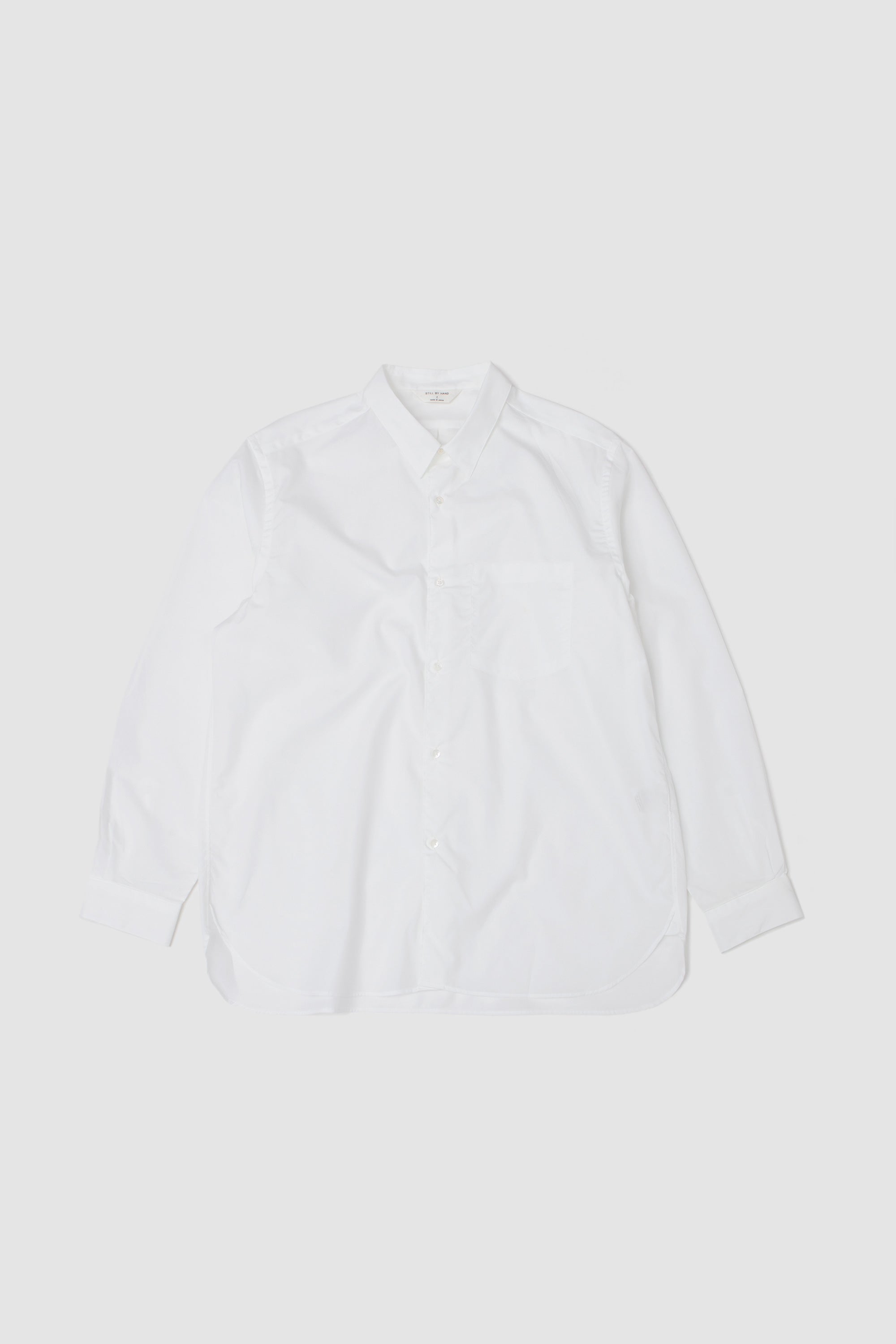 Regular Collar Shirt White_1