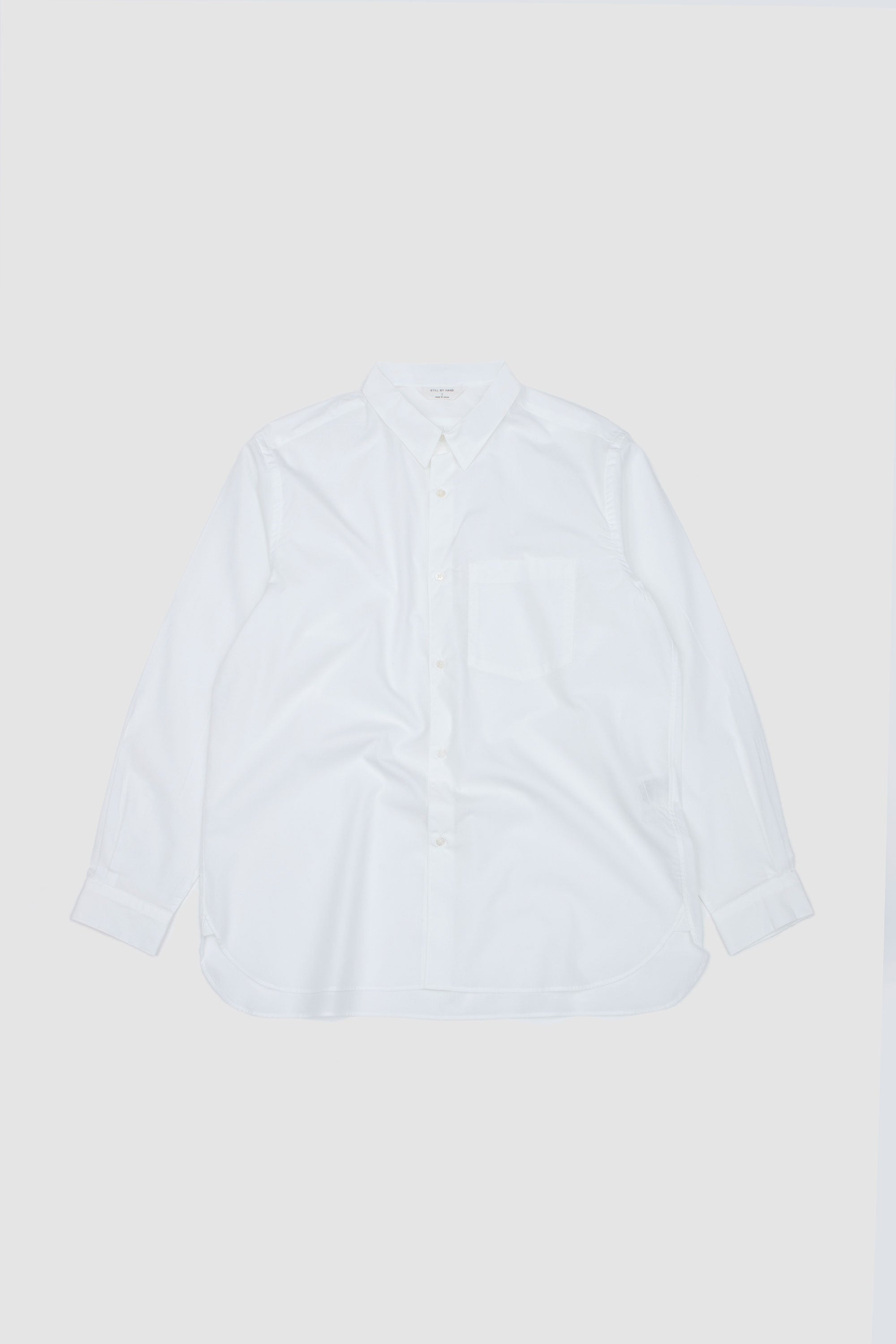 Regular Collar Shirt White_1