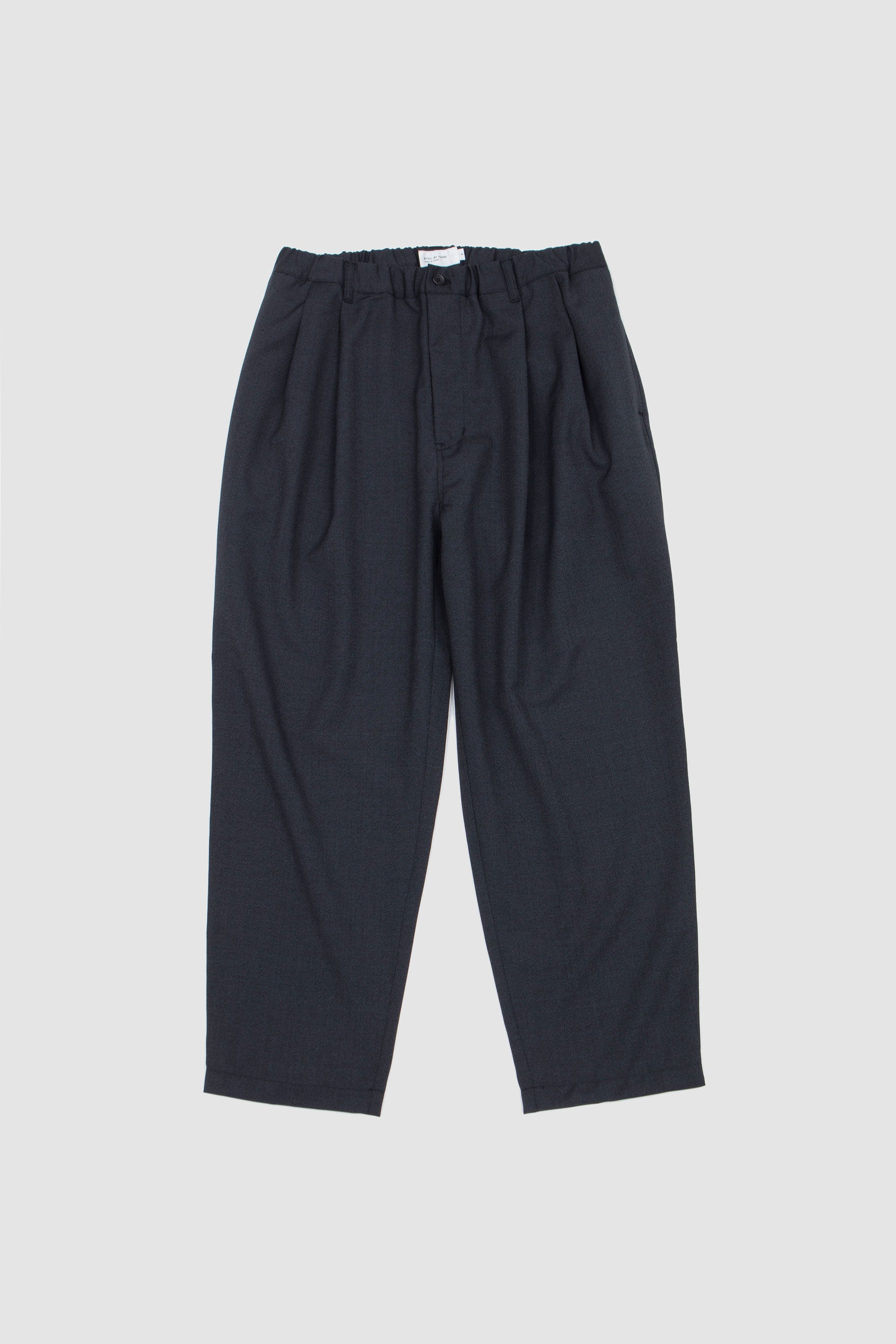 Relaxed 2 Tuck Pants Charcoal