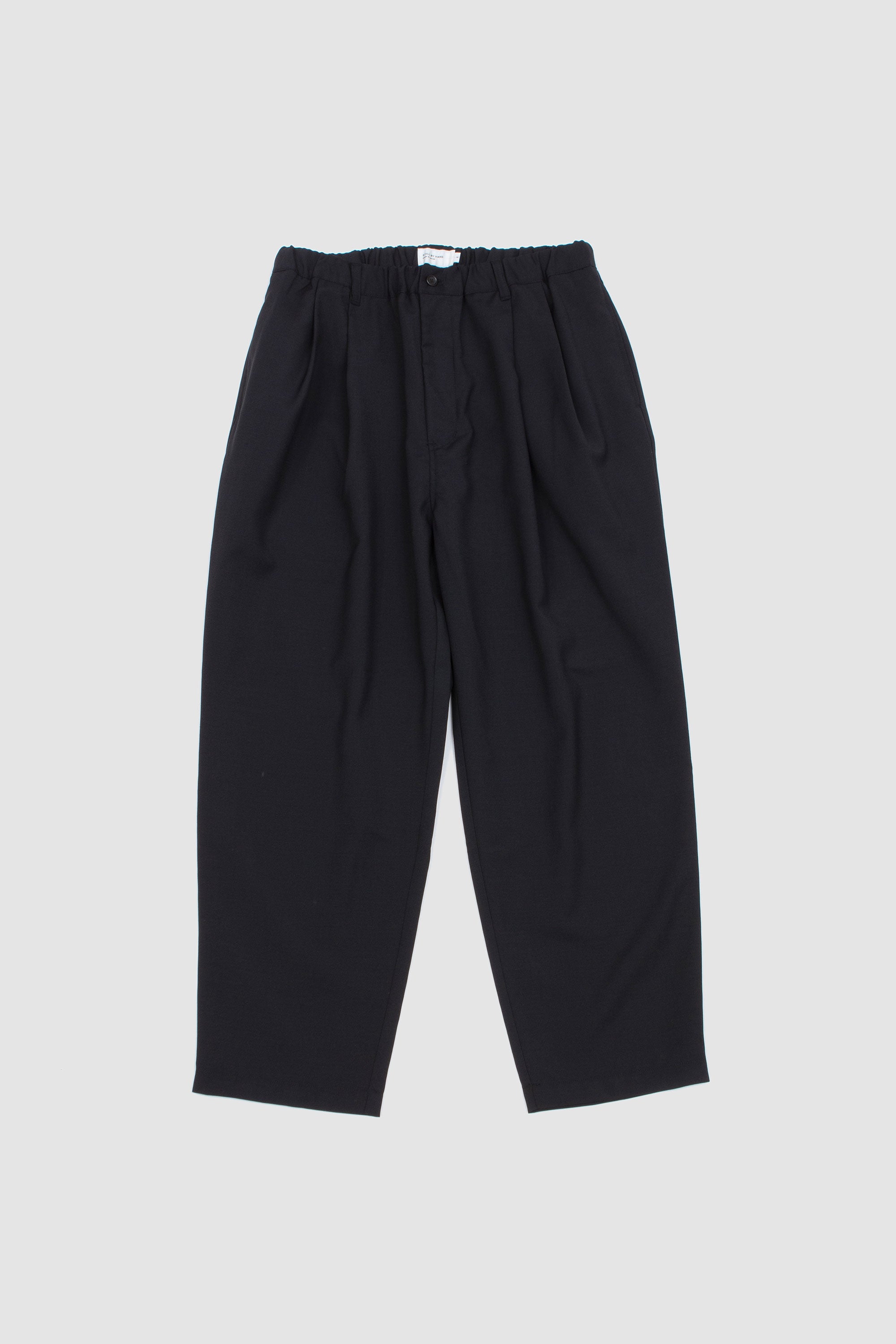 Relaxed 2 Tuck Pants Ink Black