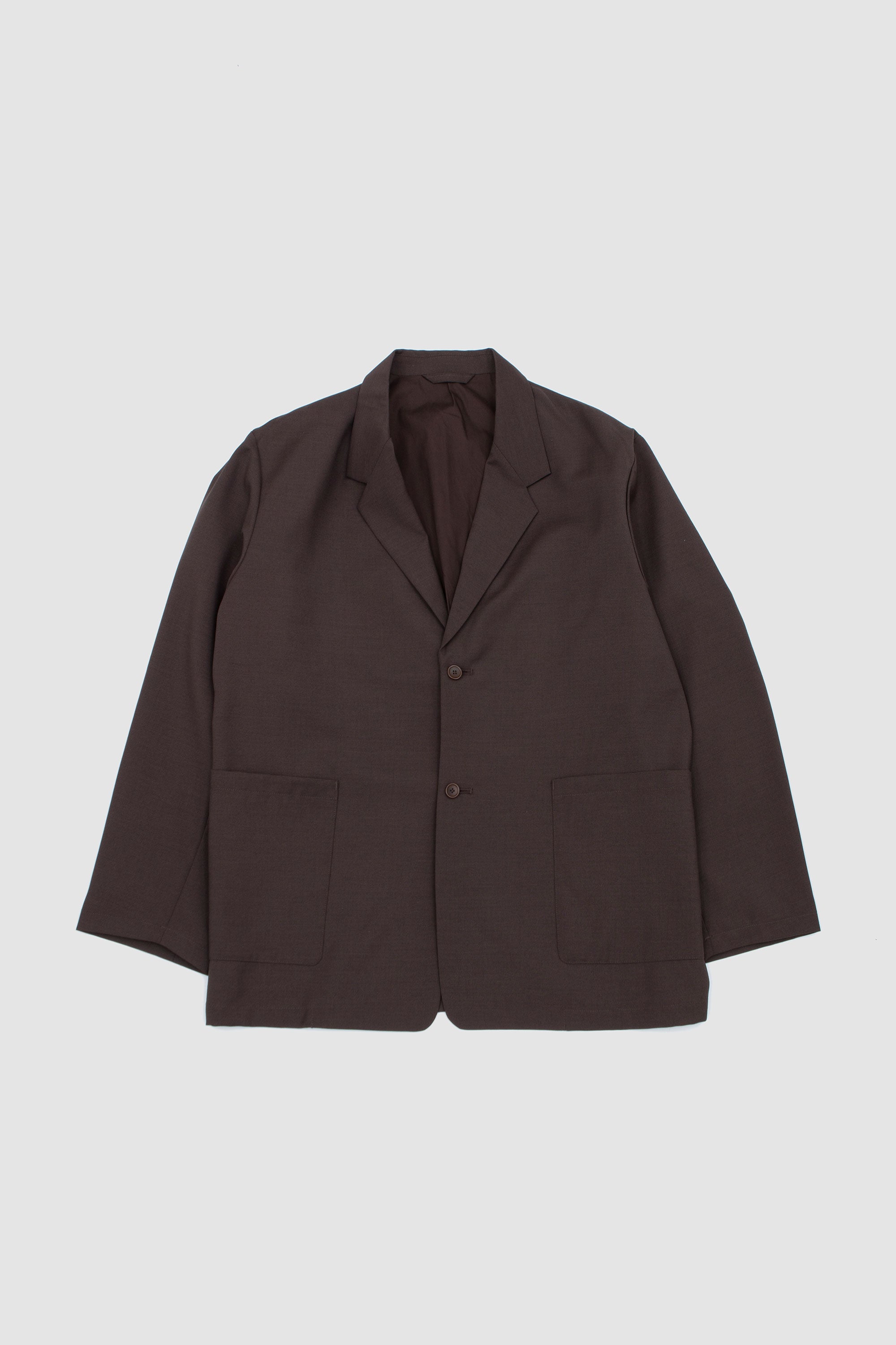 Relaxed 2B Jacket Dark Brown