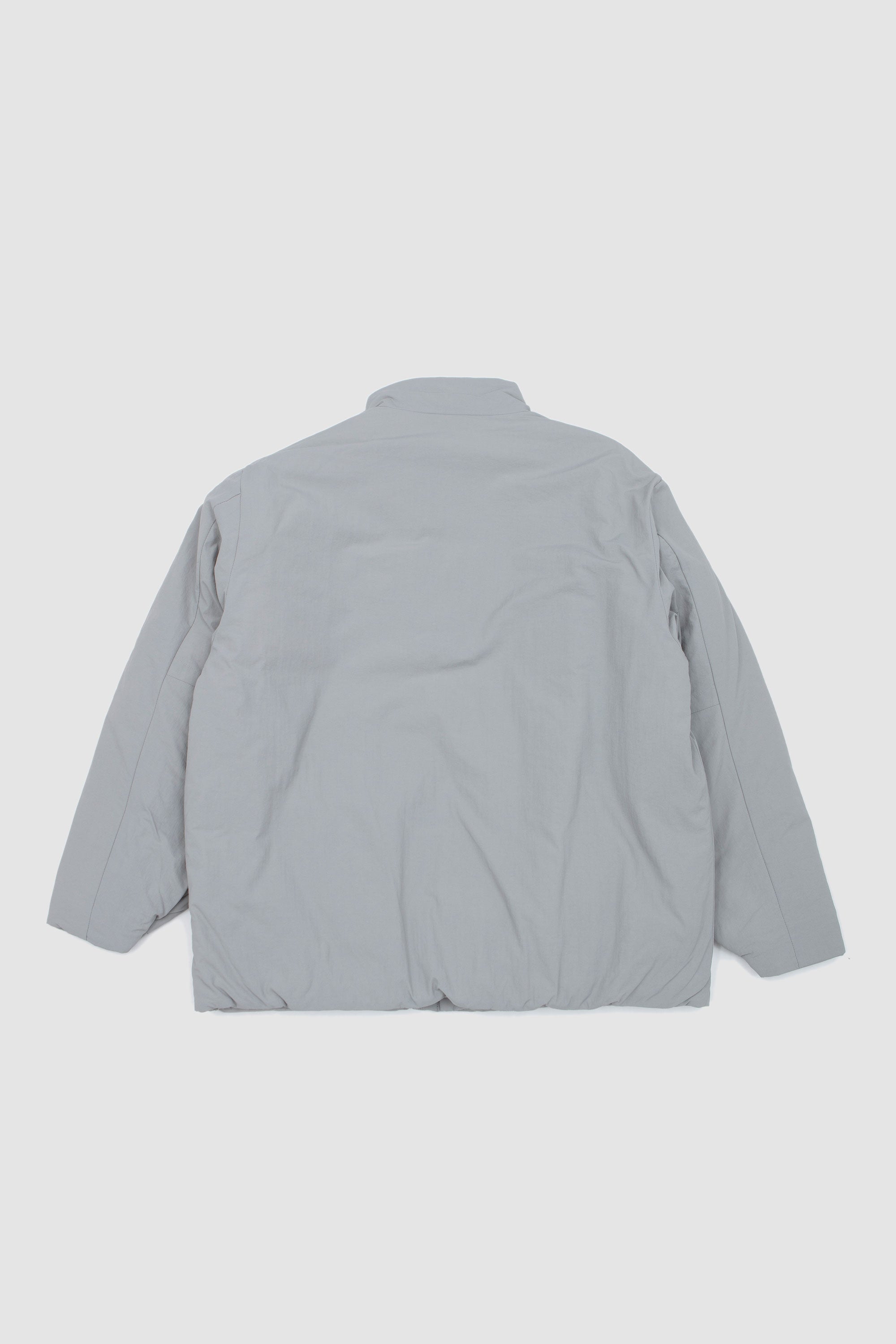 Round Puffy Blouson Ice Grey_4