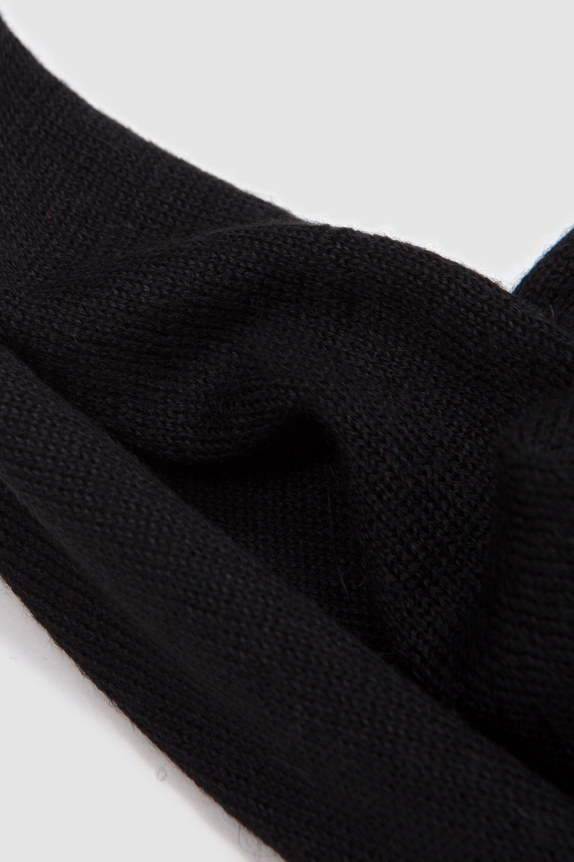 Shoulder Stole Alpaca Yarn Black_4
