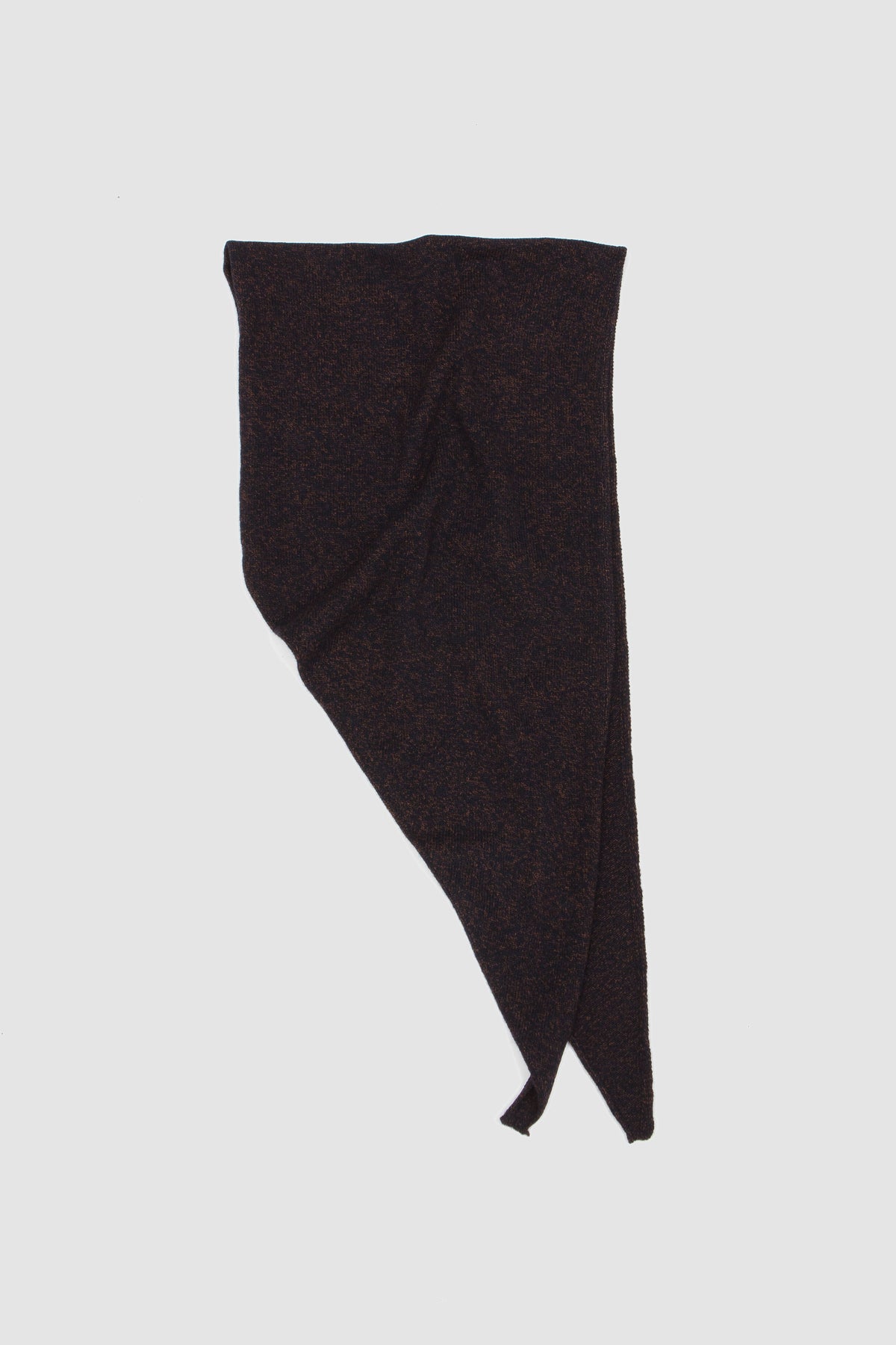 Shoulder Stole Wool Yarn Melange Navy_1