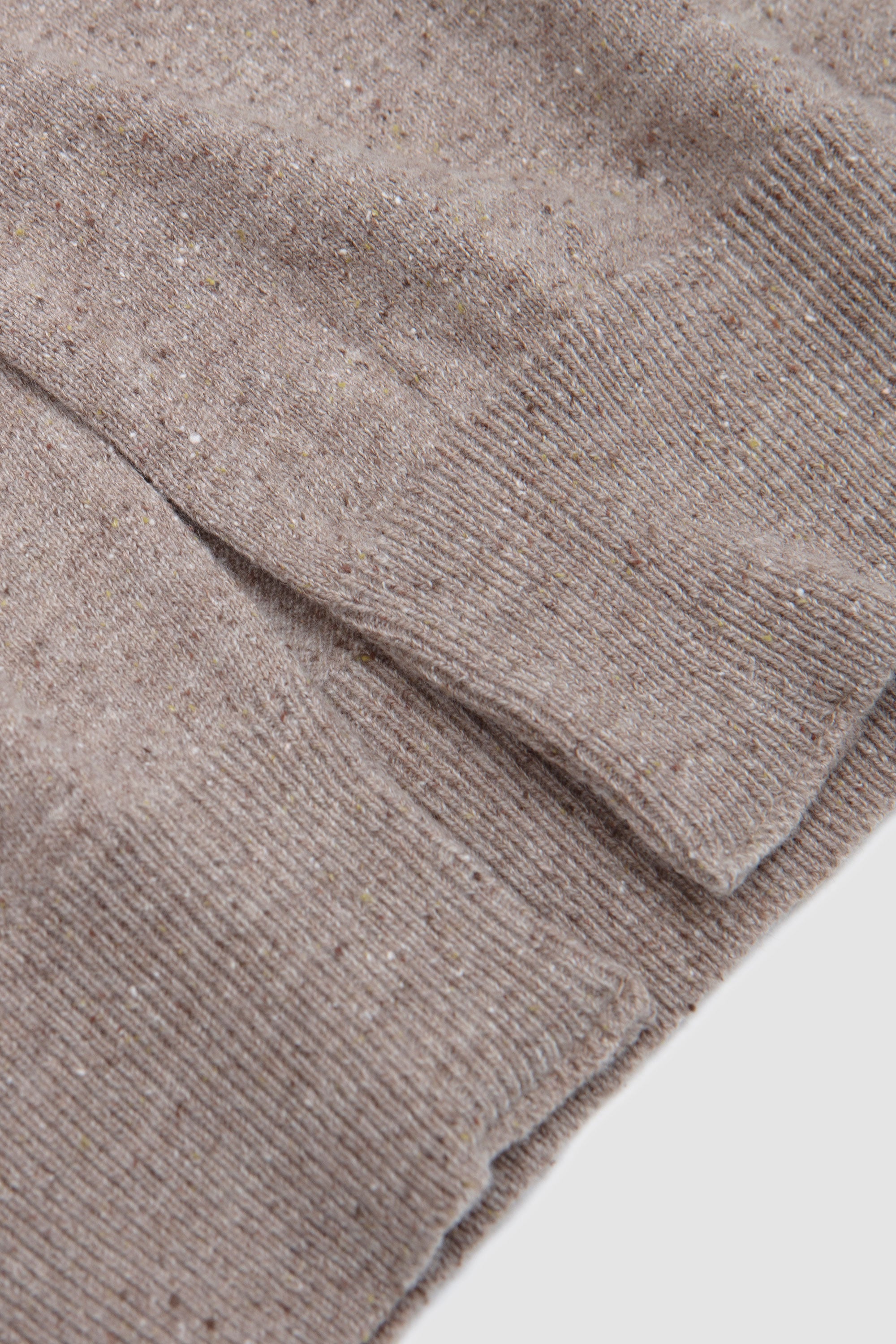 Silk Mixed 2B Cardigan Sand Beige