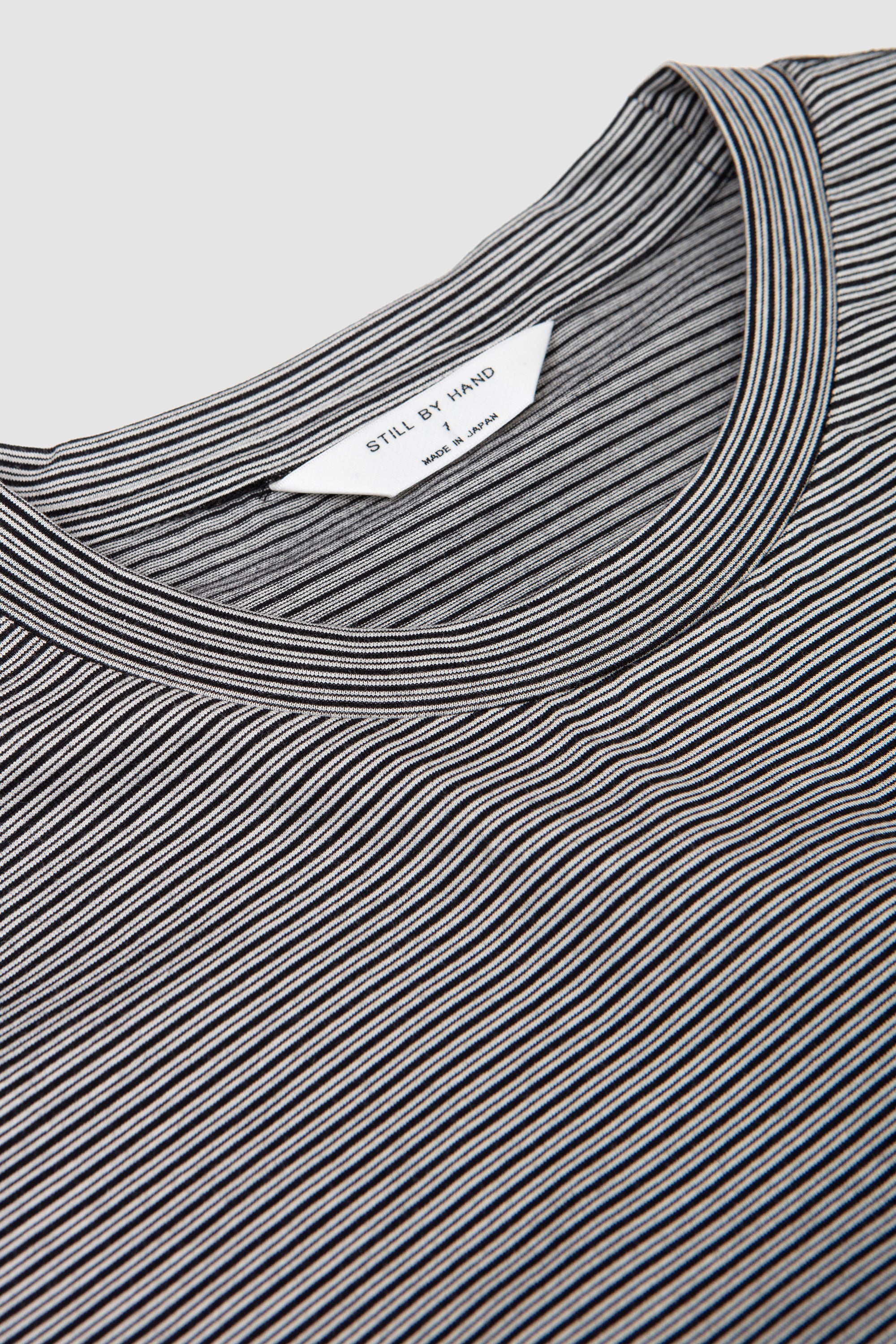 Striped Long Sleeve Grey/ Black_2