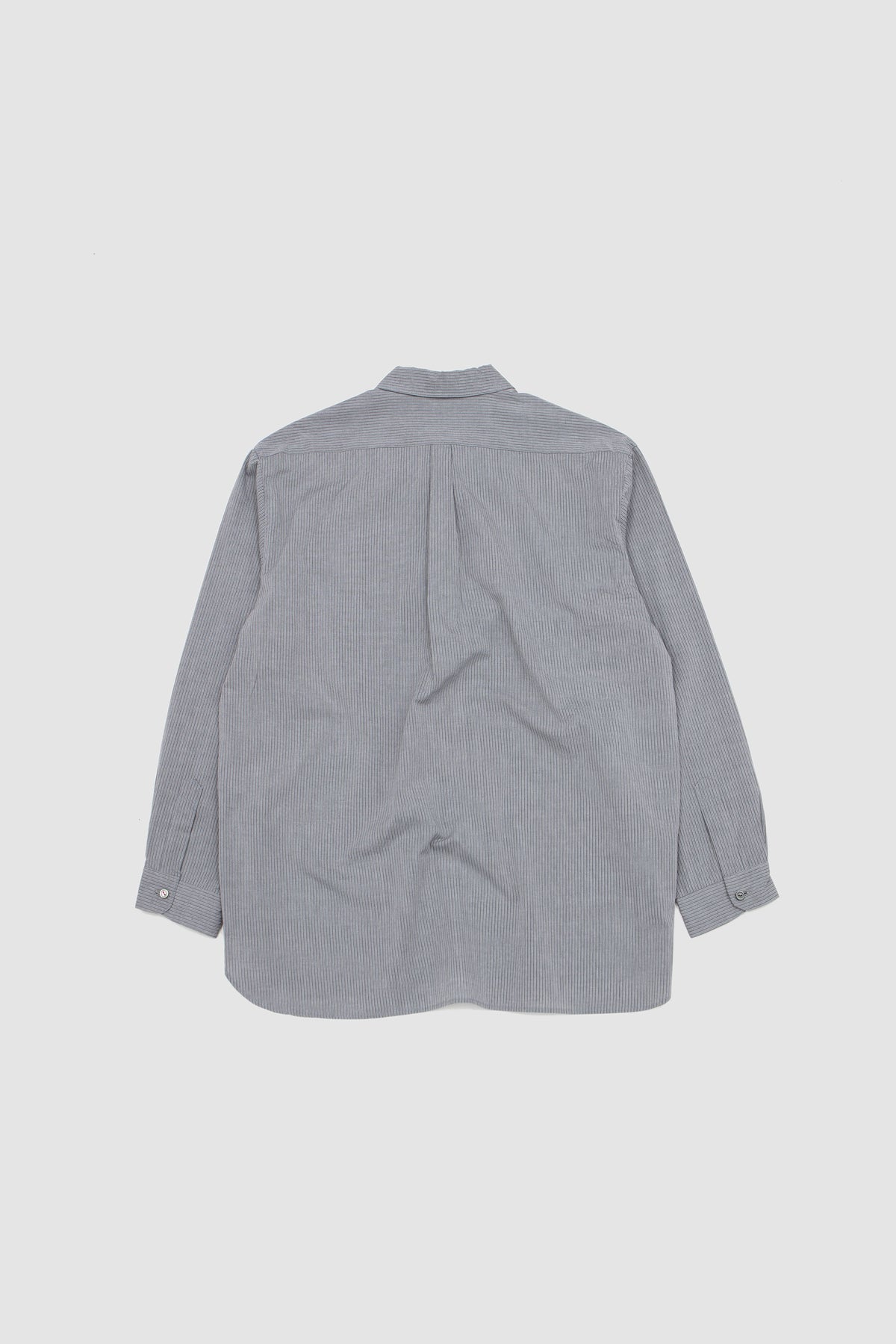Striped Pullover Shirt Grey Stripe_4