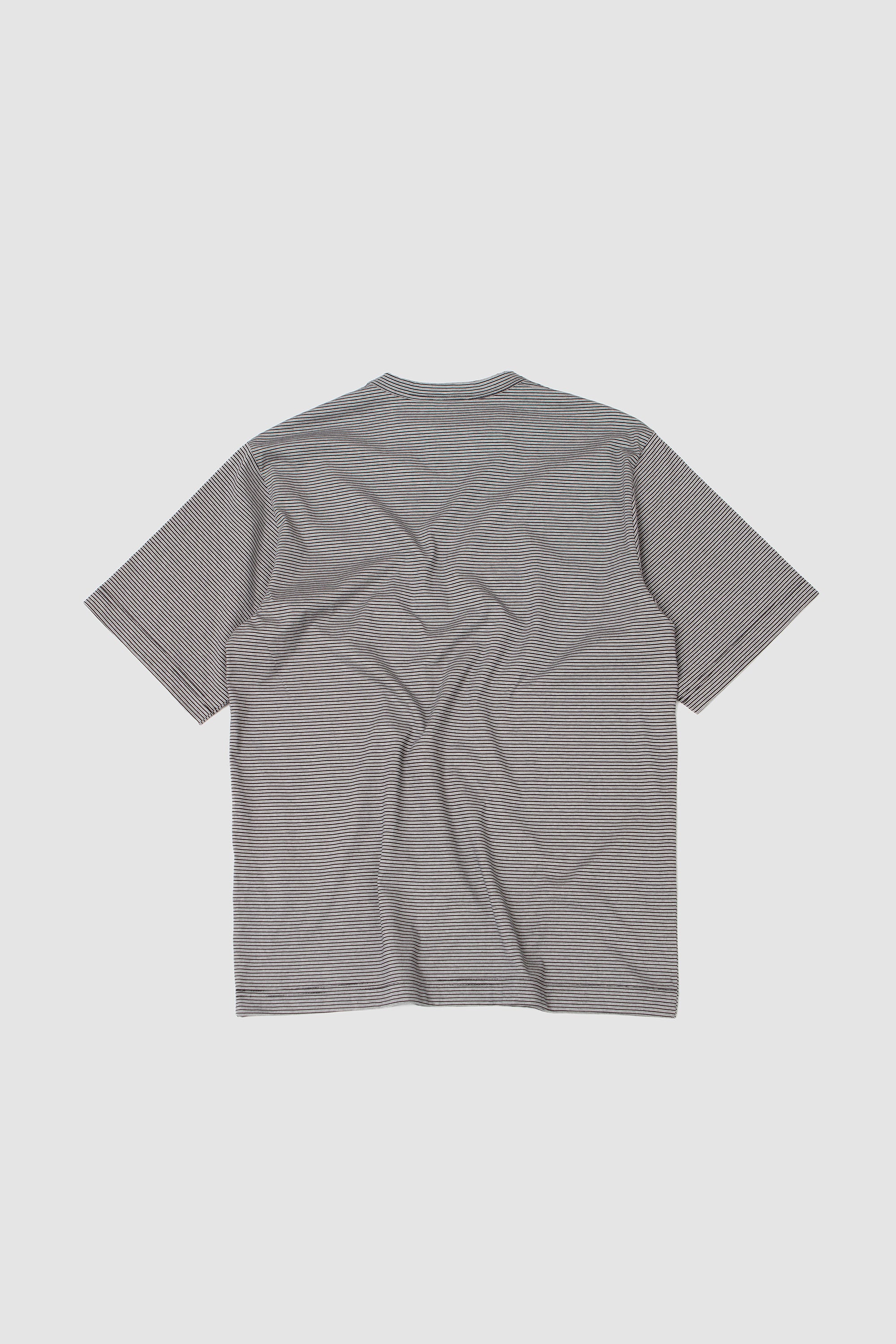 Striped T-Shirt Grey/ Black_4