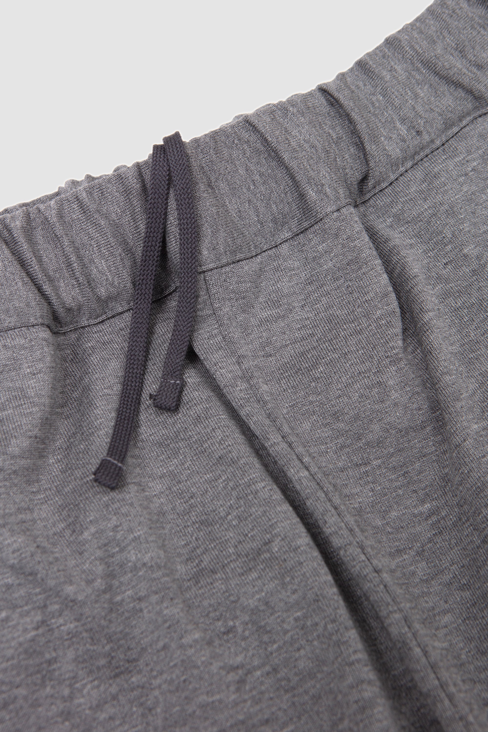 Twisted Jersey Pants Melange Grey