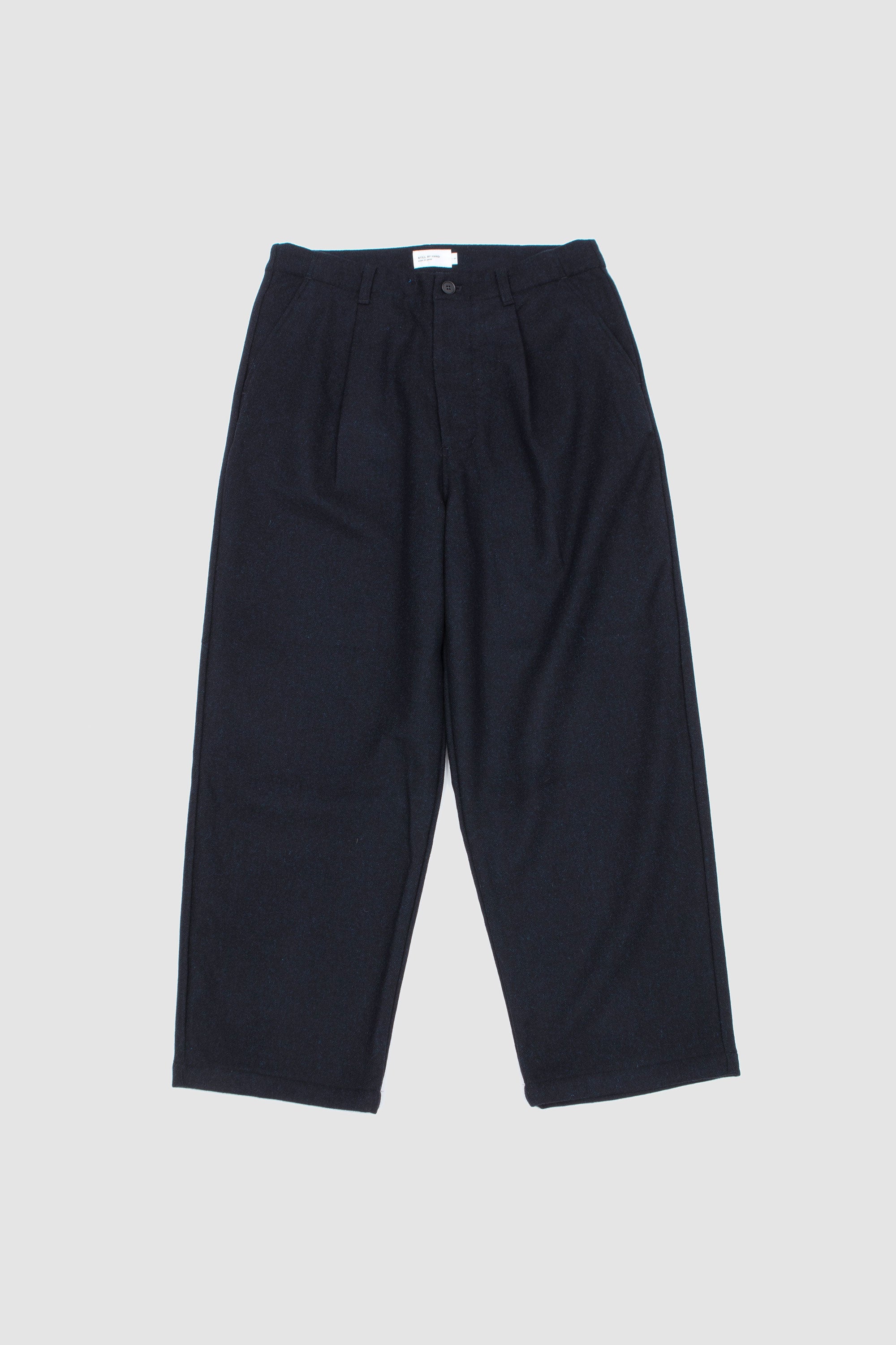 W/N Wide Pants Black Navy_1