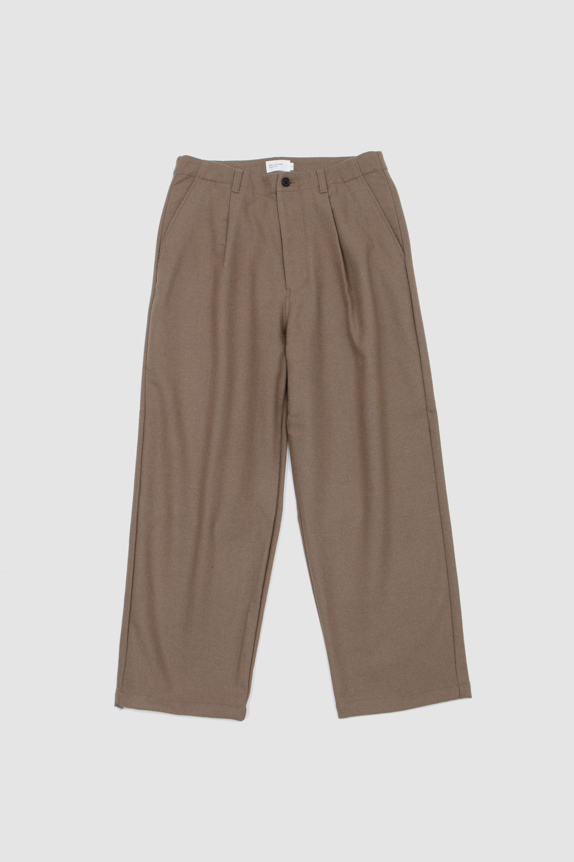 W/N Wide Pants Khaki Beige_1