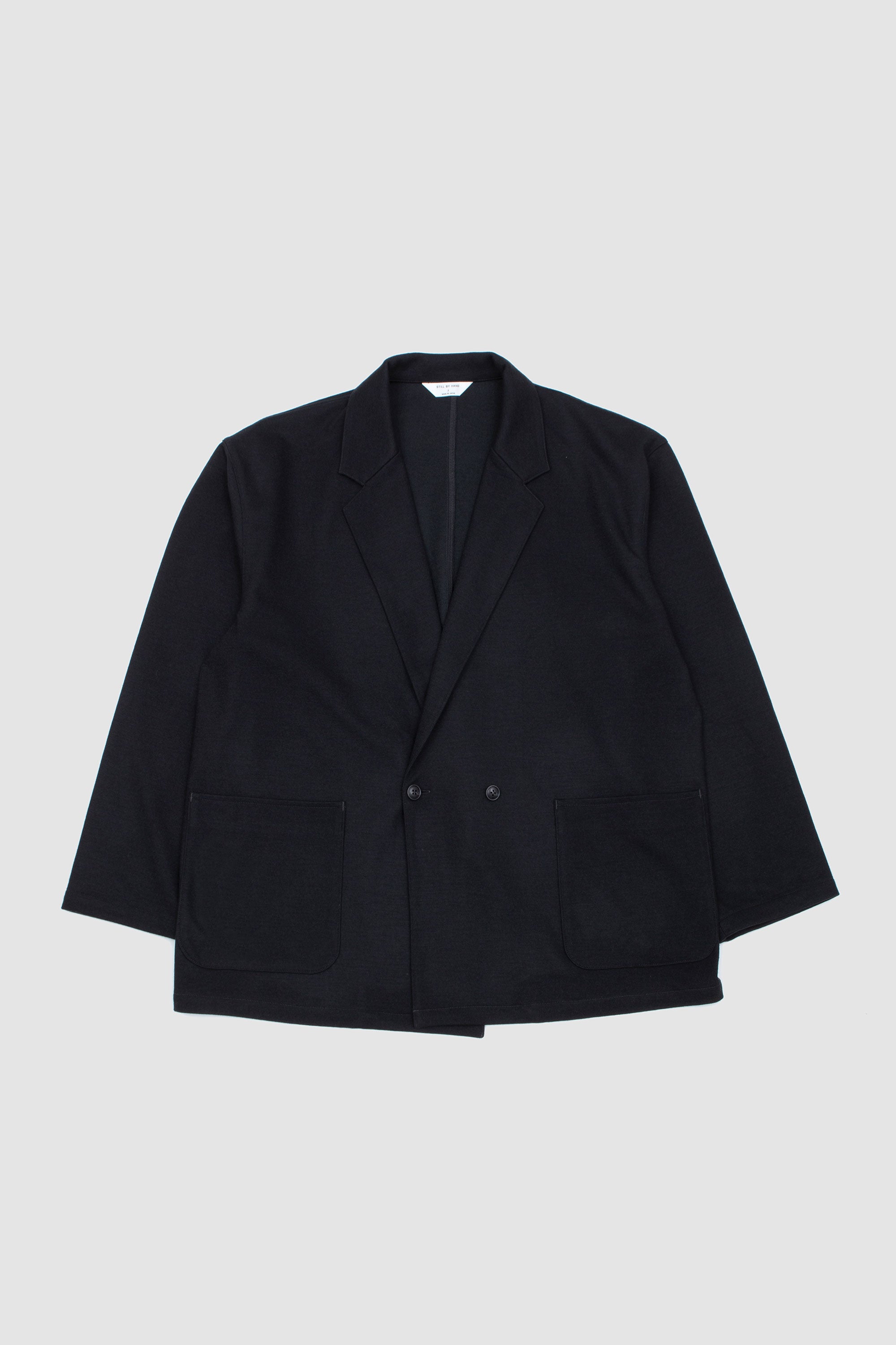 Wool Jersey Jacket Charcoal_1