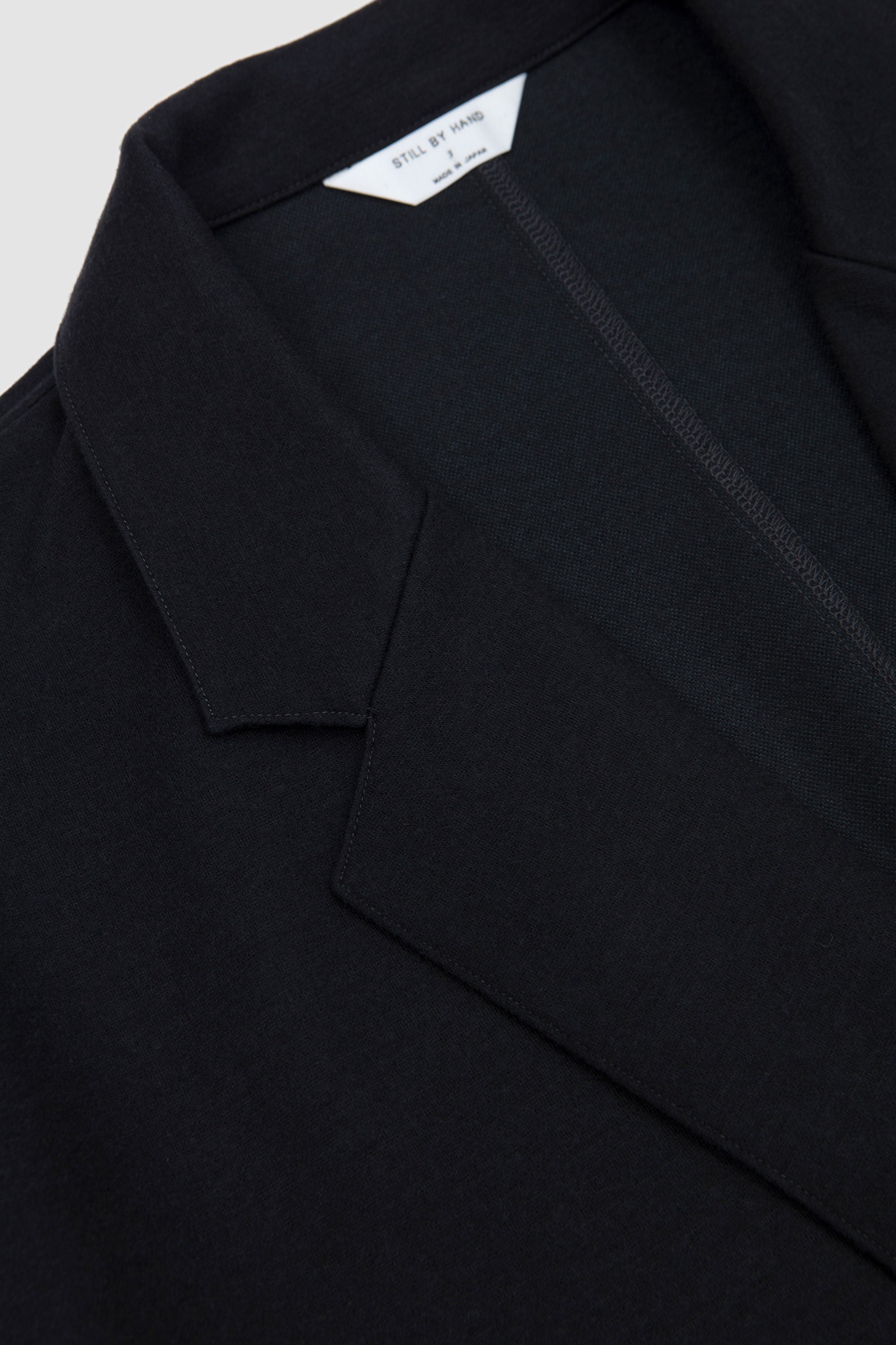 Wool Jersey Jacket Charcoal