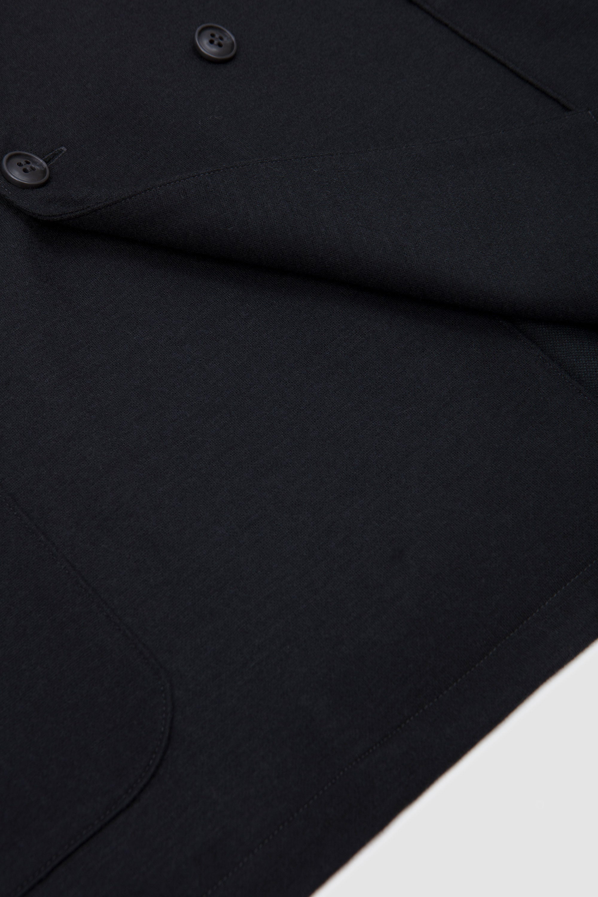 Wool Jersey Jacket Charcoal