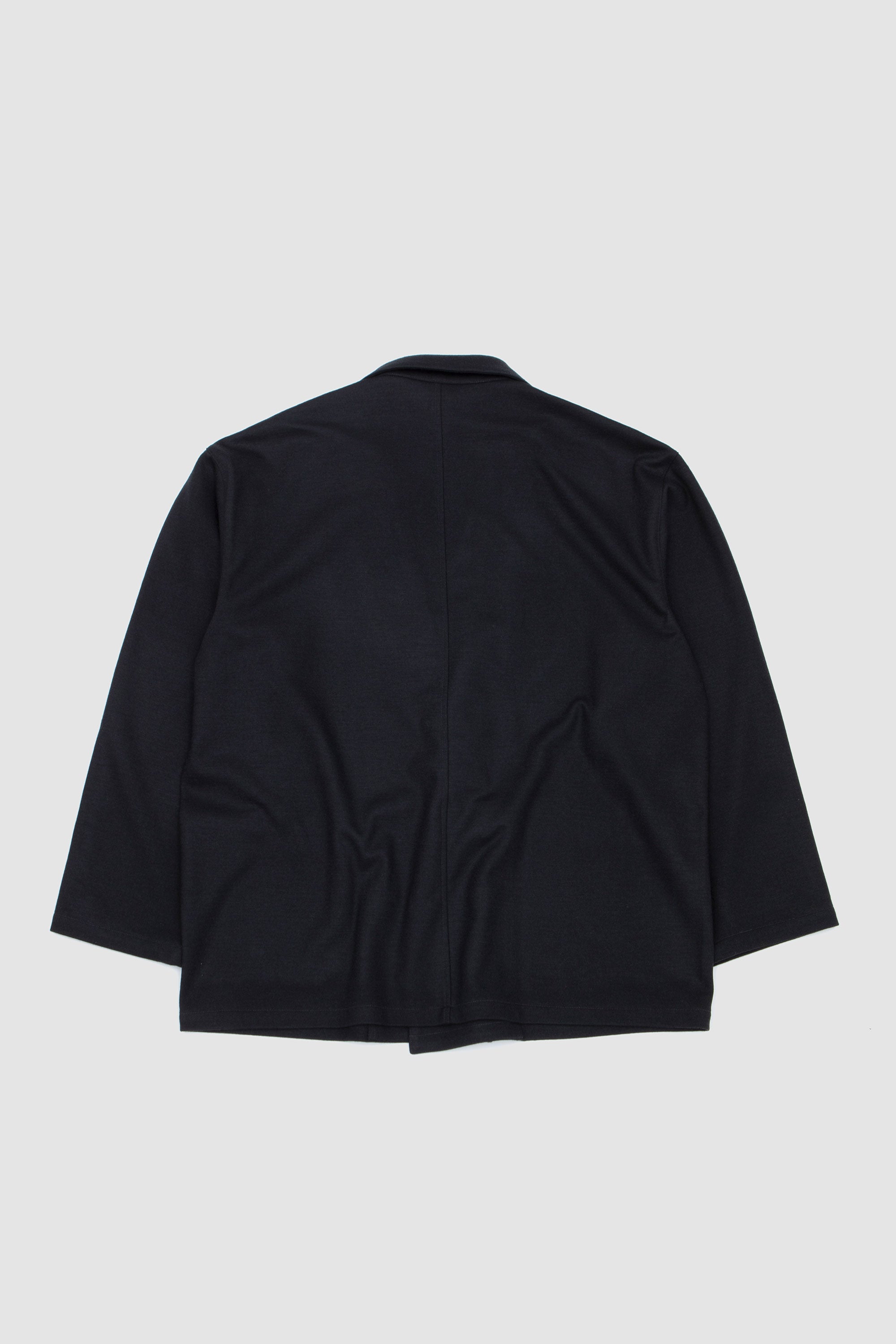 Wool Jersey Jacket Charcoal_4