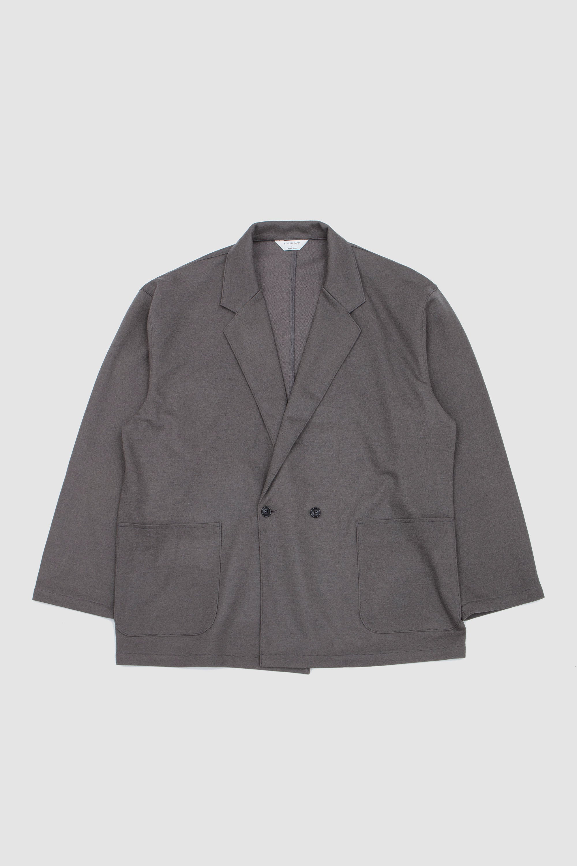 Wool Jersey Jacket Greige_1