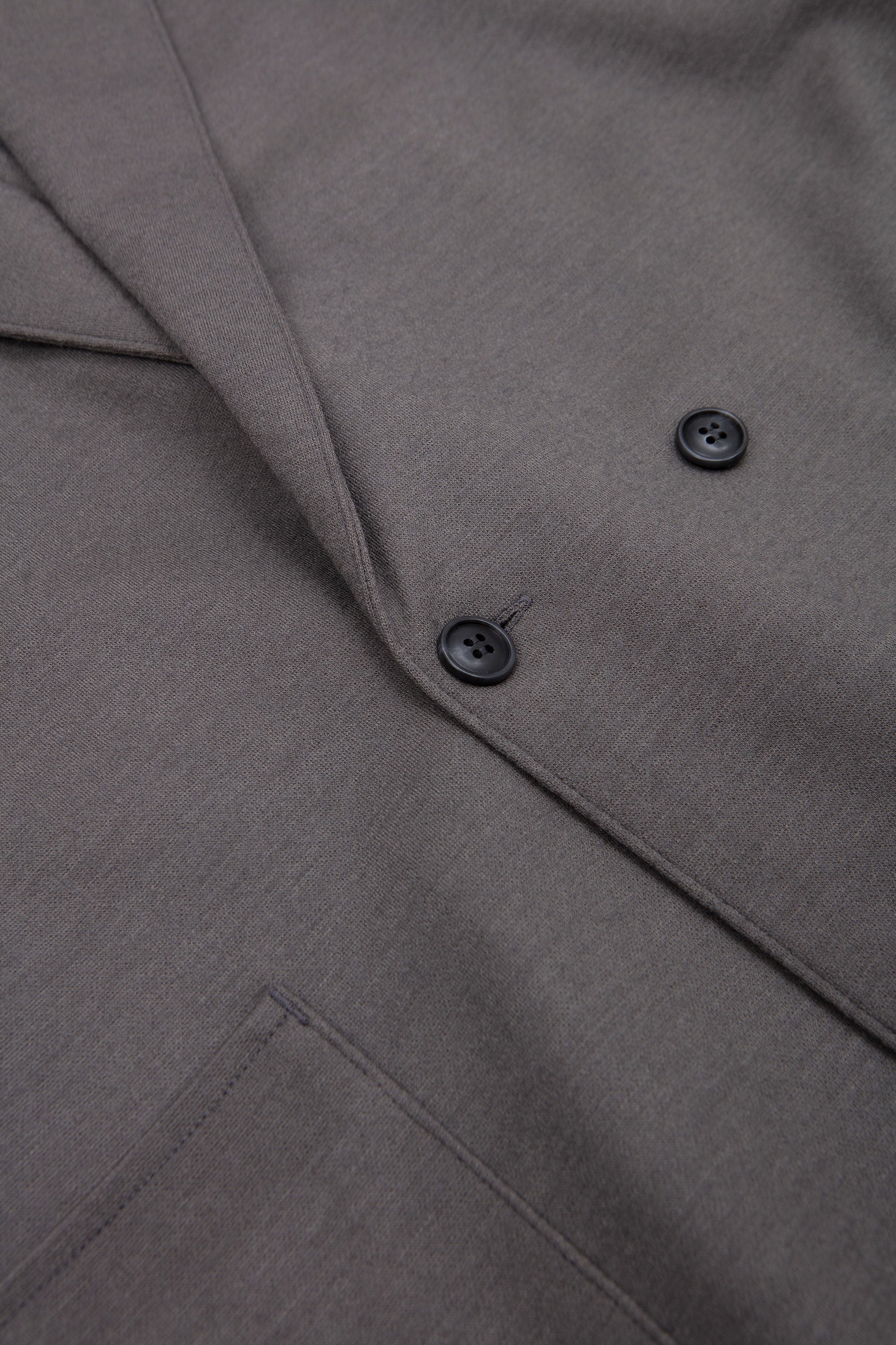 Wool Jersey Jacket Greige