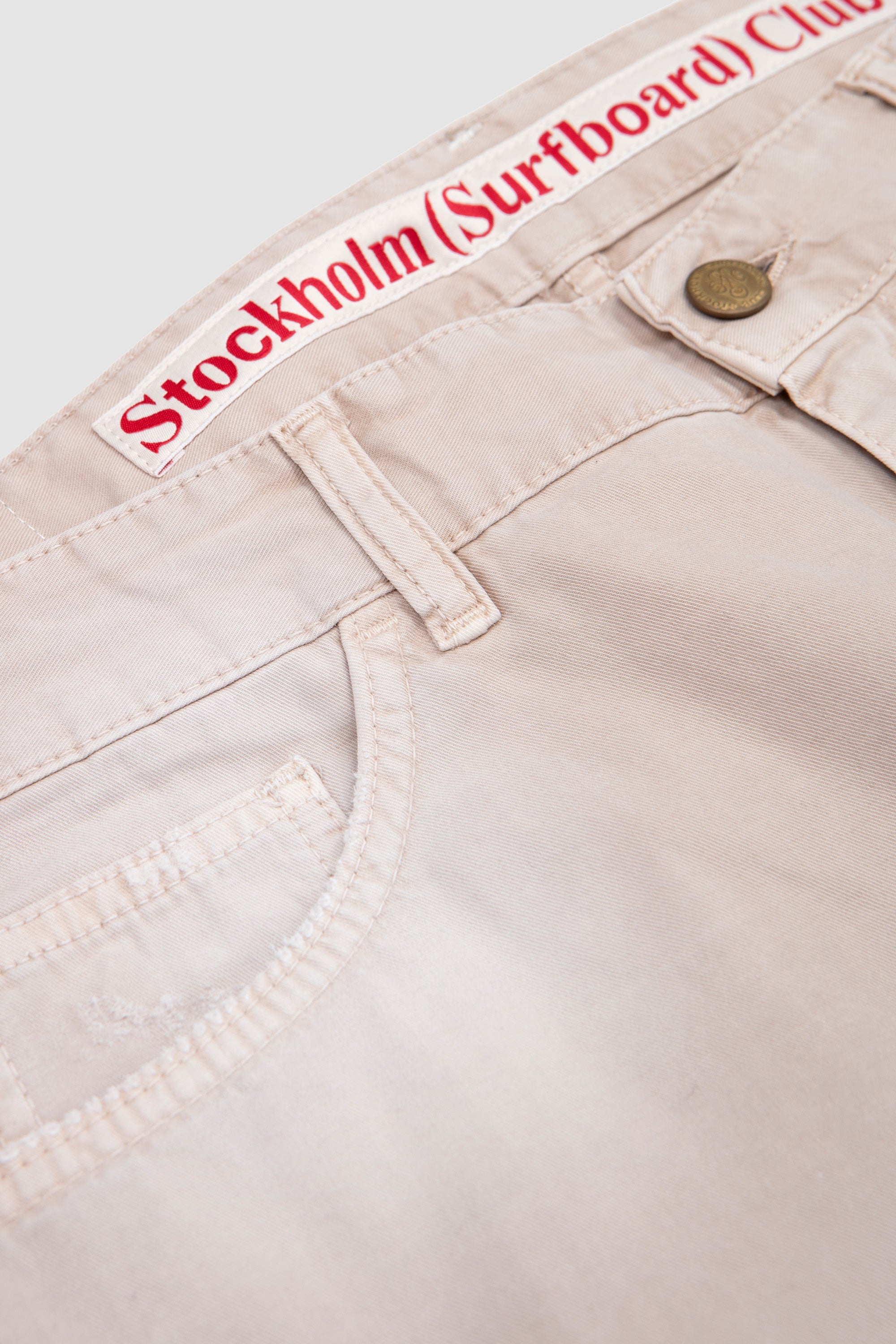 5-Pocket Chino Shorts Beige