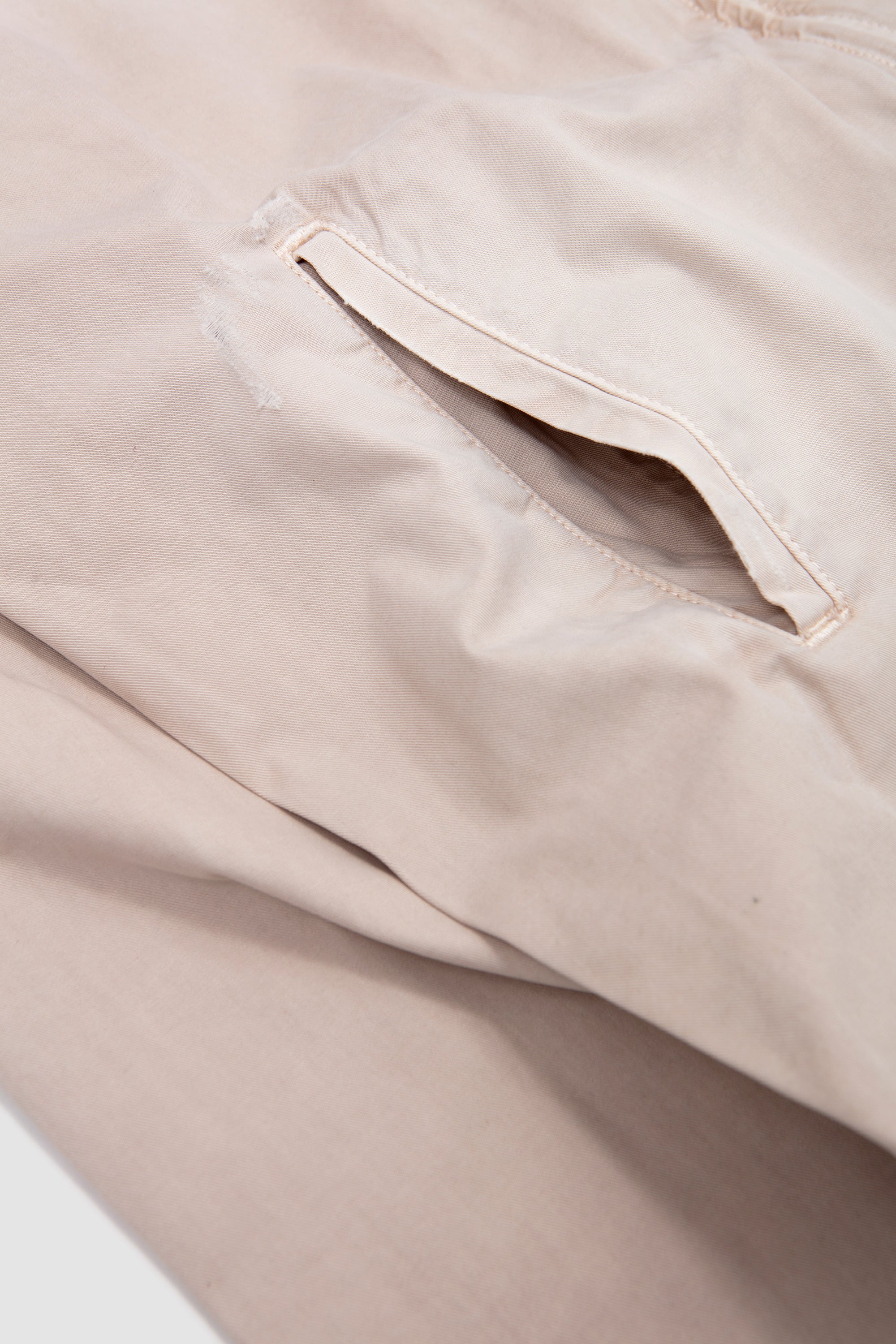 Cotton Logo Jacket Beige