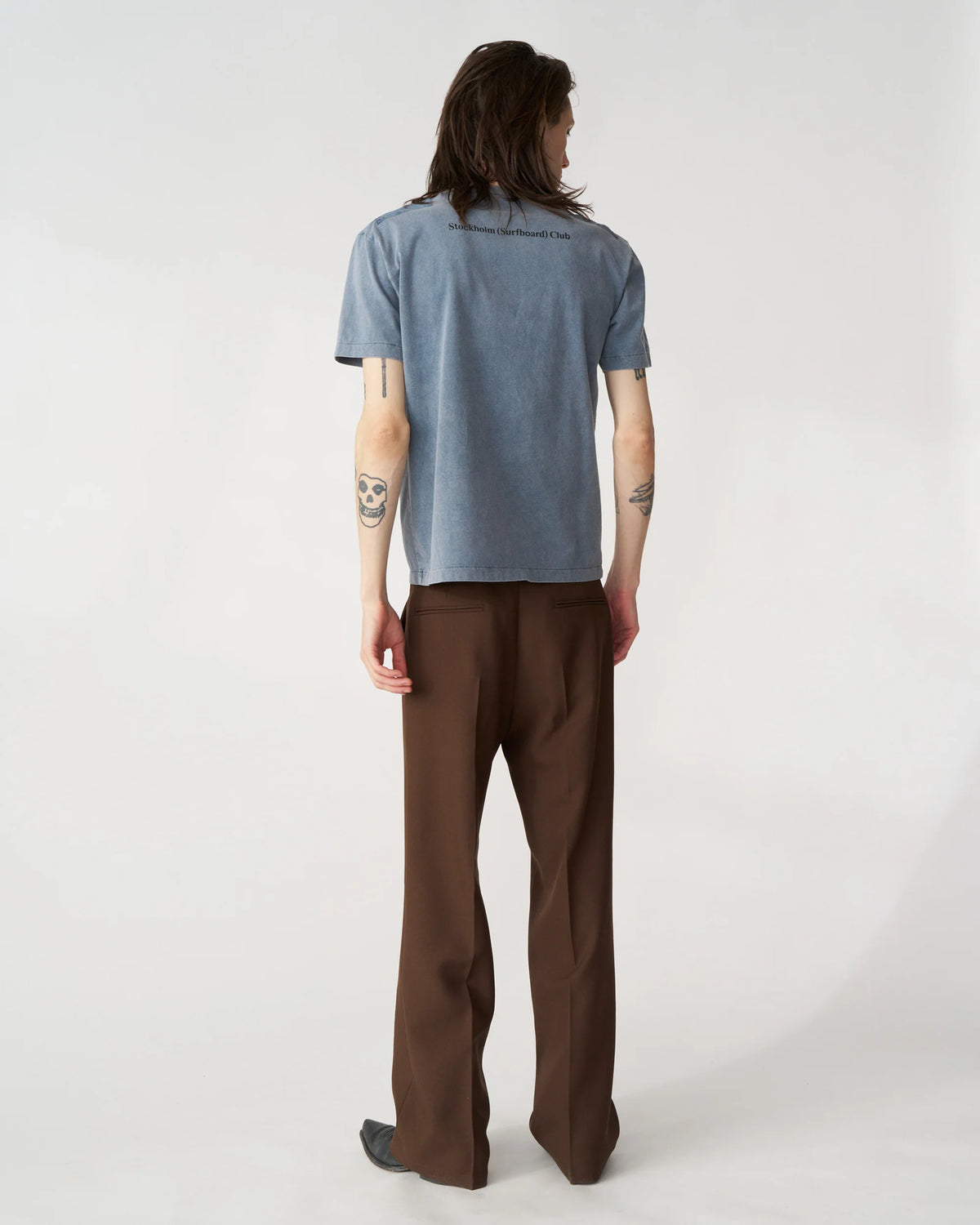 Franz Pin Tee Acid Blue