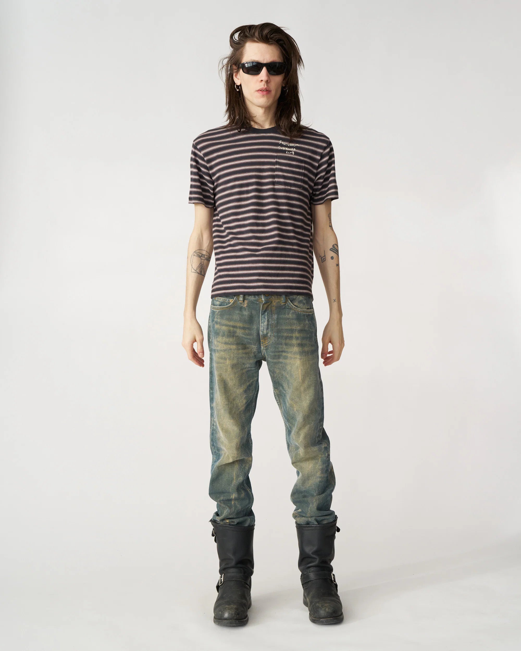 Franz Pocket Tee Stripe