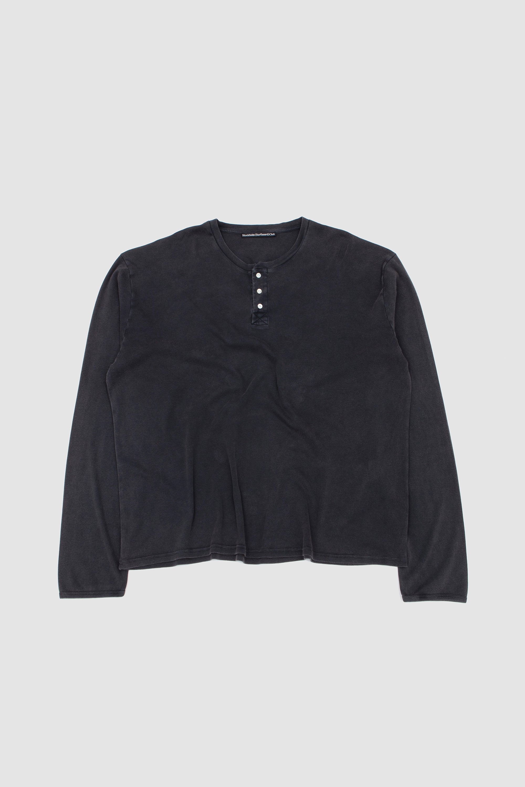 Henley T-Shirt Black