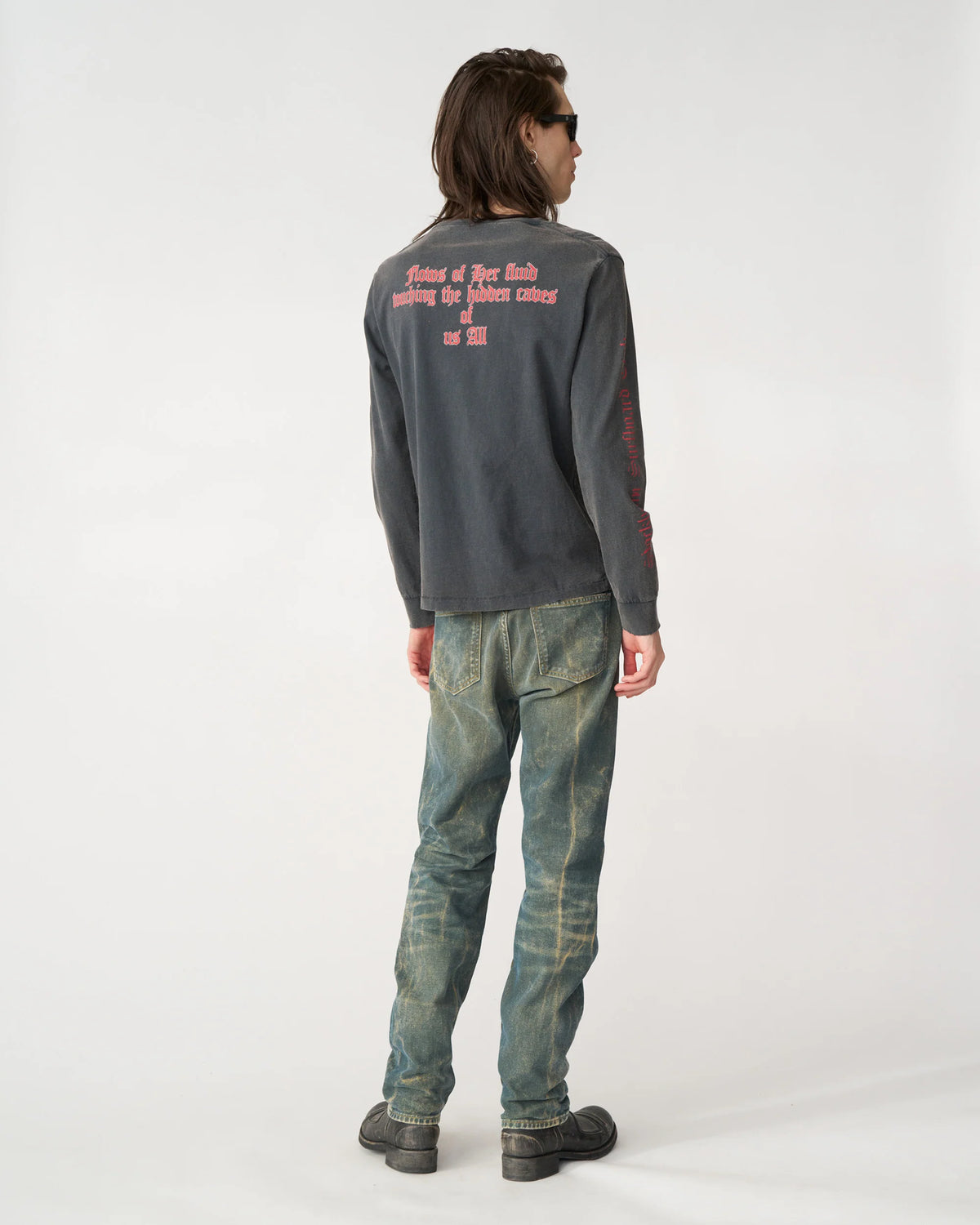House T-Shirt Washed Black