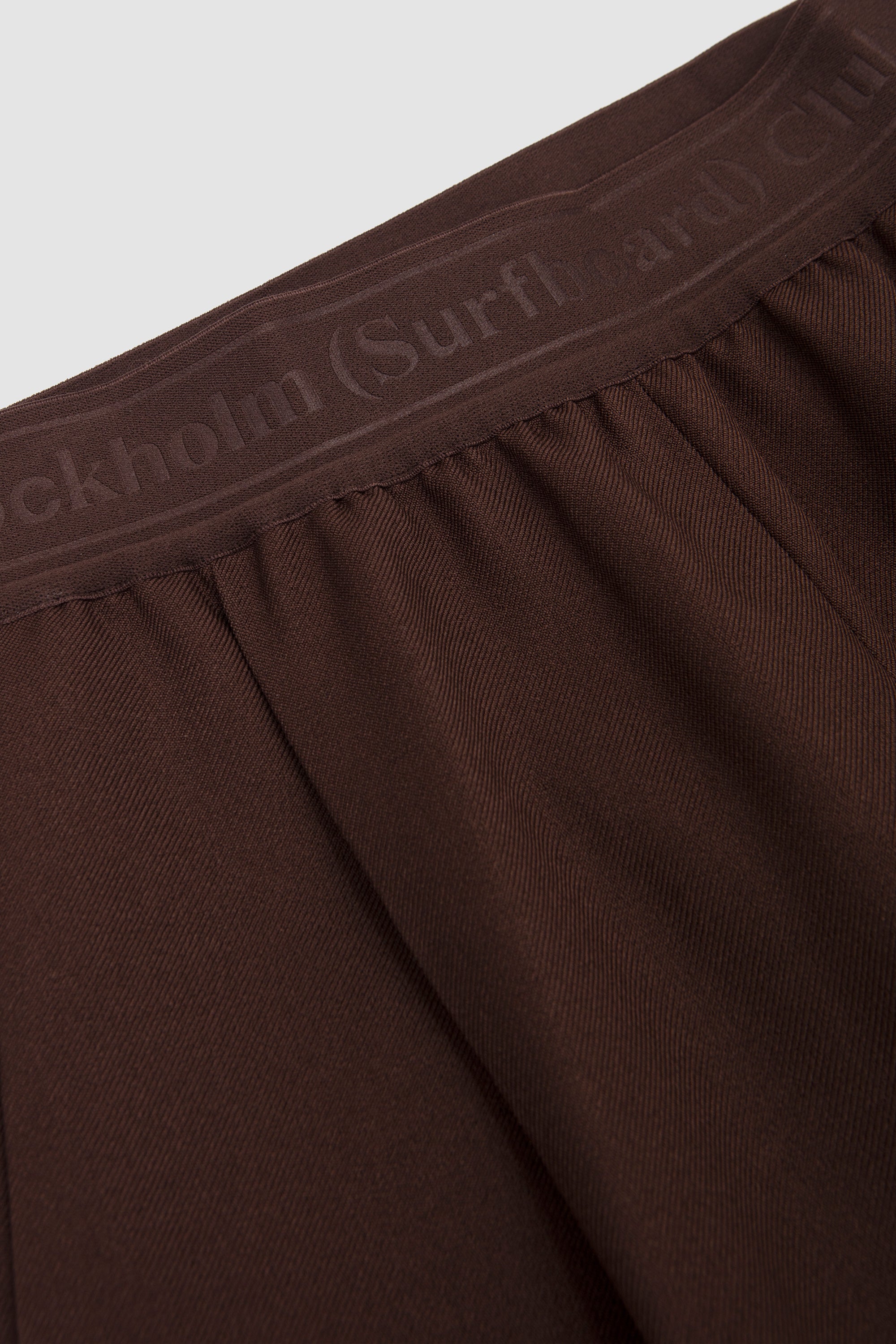 Relaxed Fit Trousers Brown