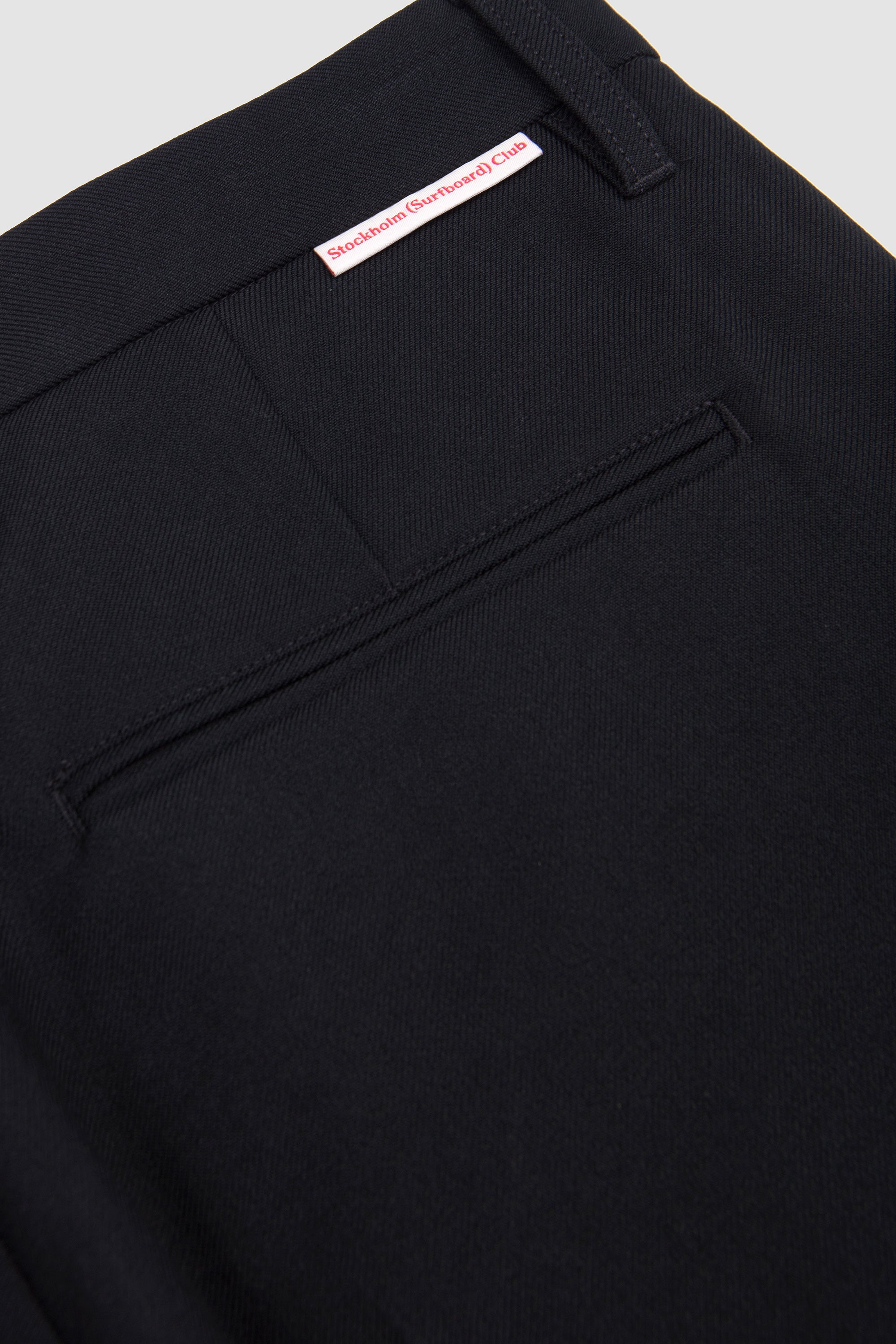 Tailored Bootcut Trousers Black