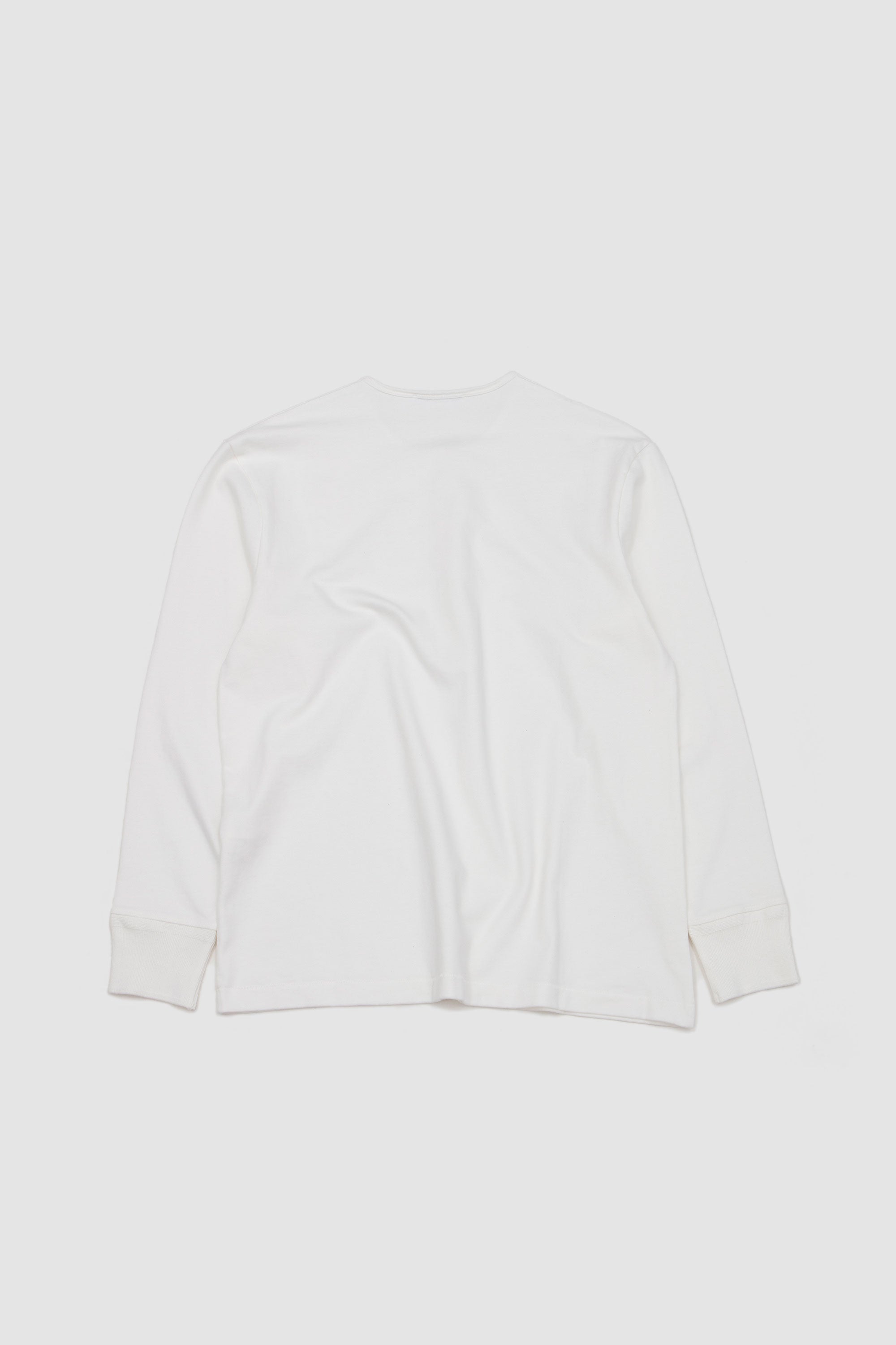 Kuyto LS Henley T-Shirt Parchment_4