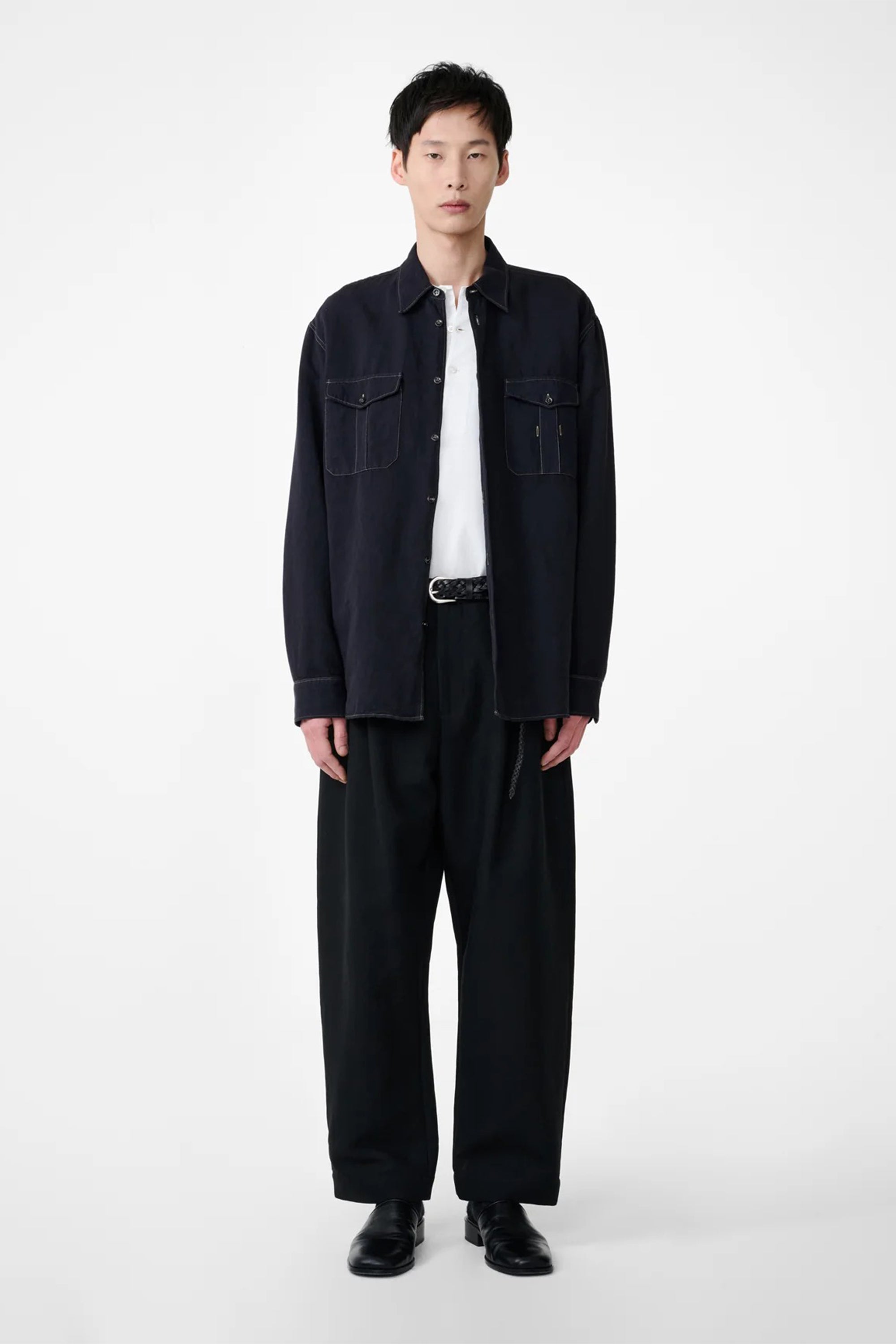 Louro Shirt Black Grape_1