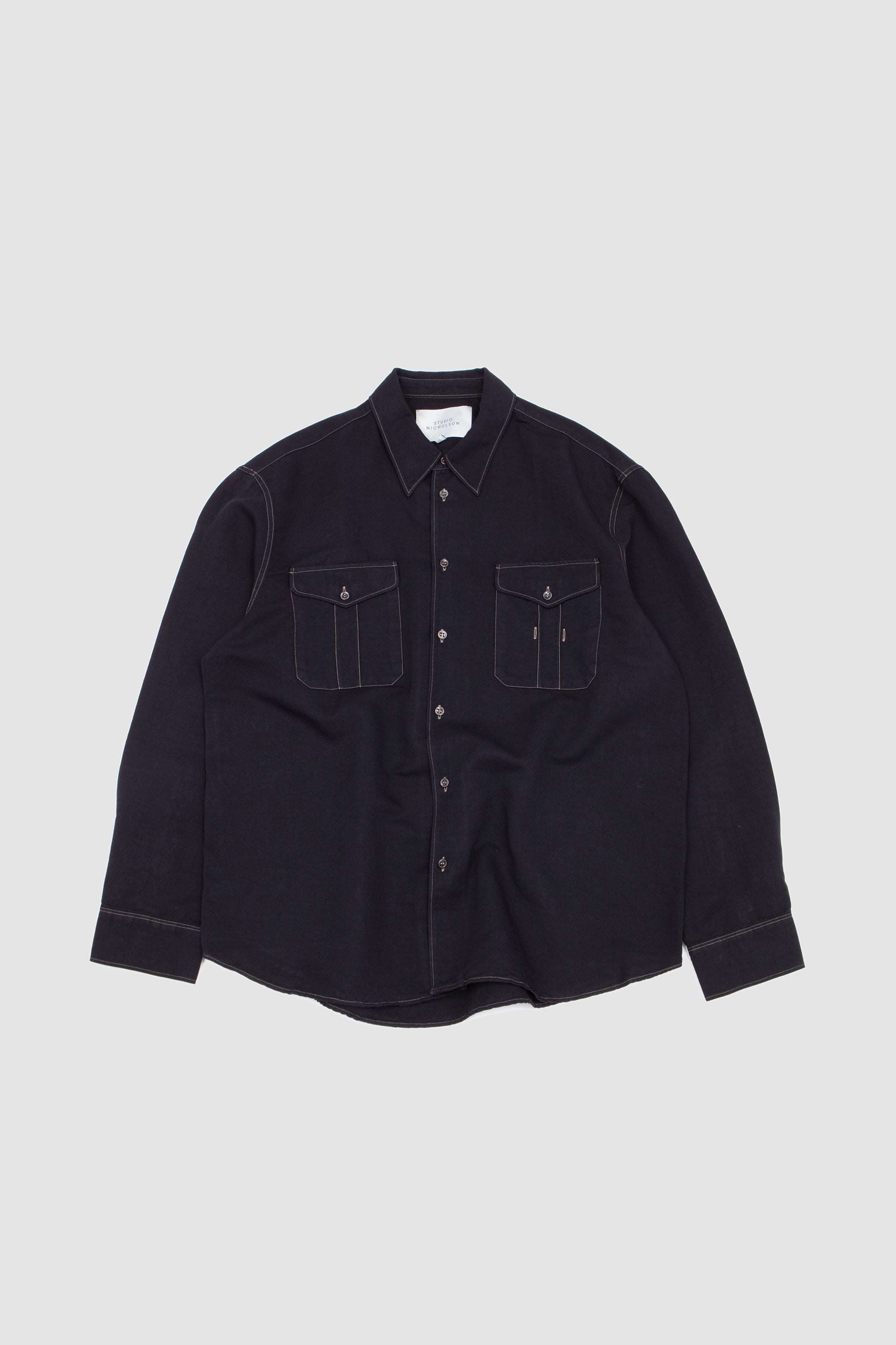 Louro Shirt Black Grape_1