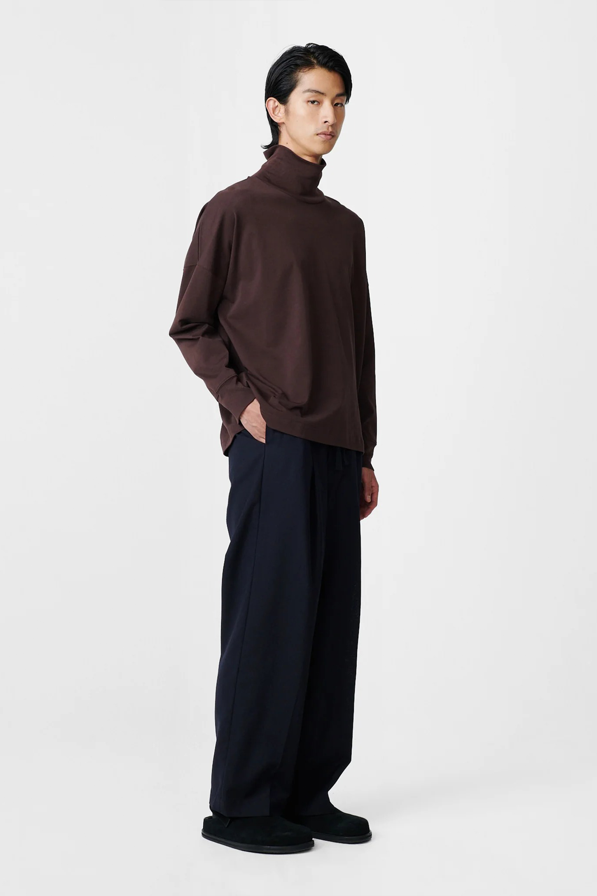 Noam Drawcord Pant Darkest Navy