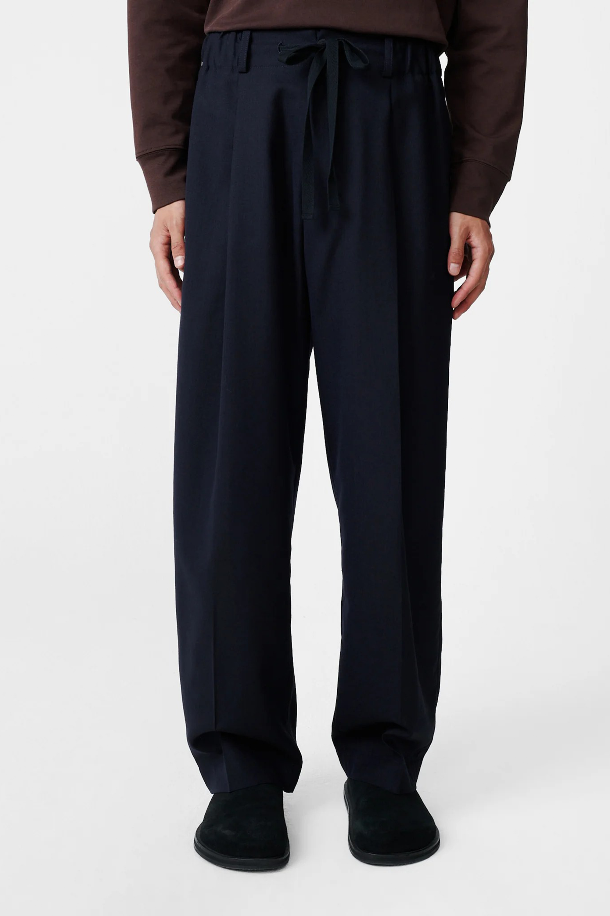 Noam Drawcord Pant Darkest Navy