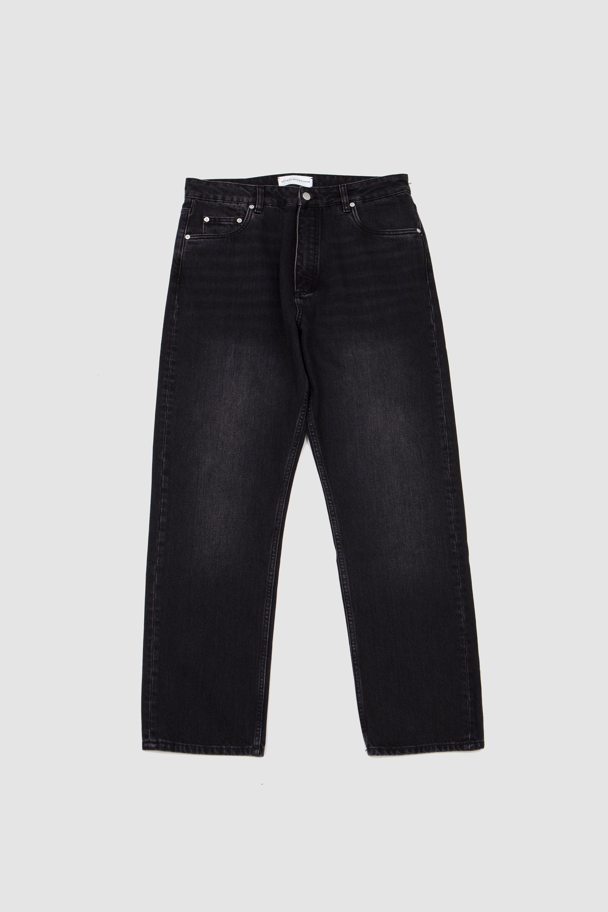 Riso 90's Jean Washed Black