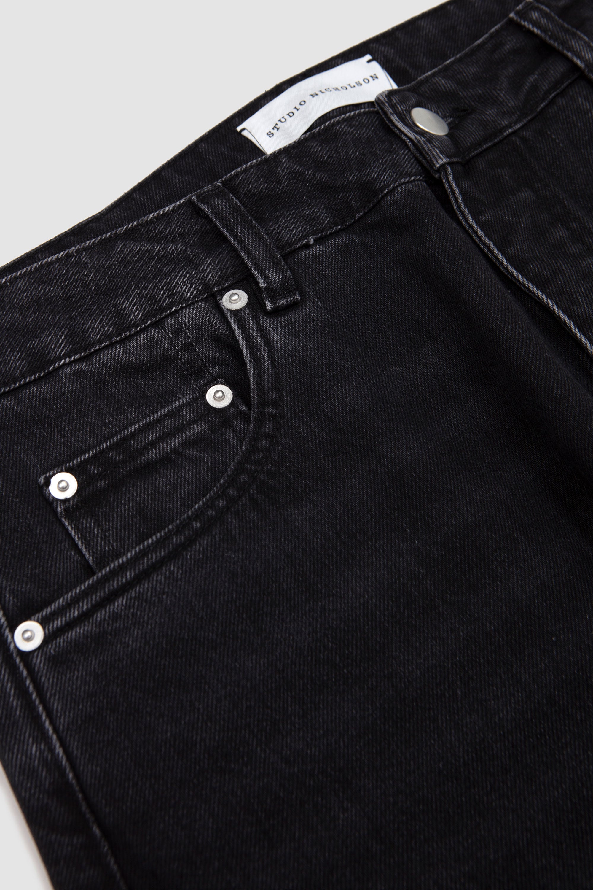 Riso 90's Jean Washed Black