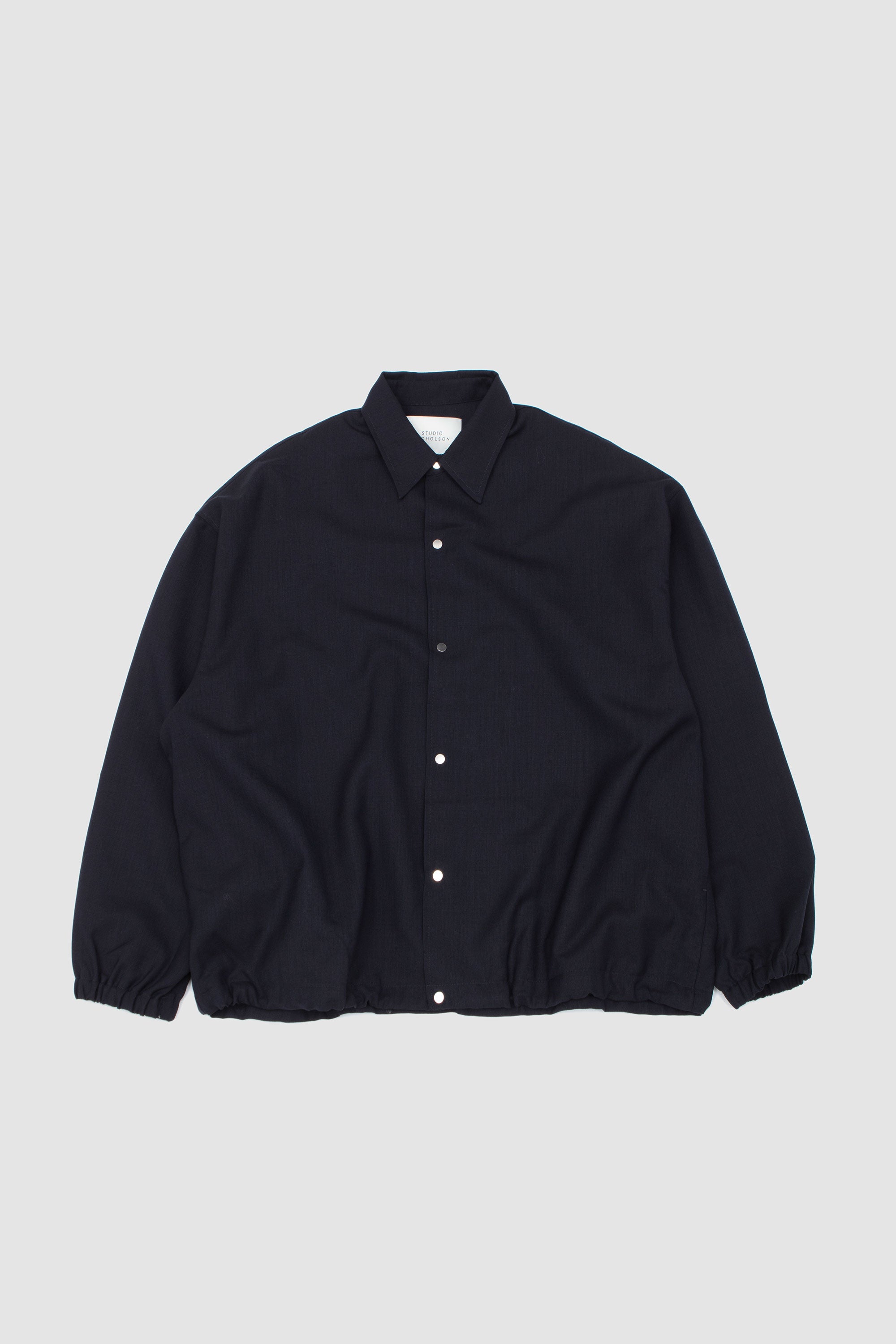 Sphere Wool Coach Jacket Darkest Navy_1