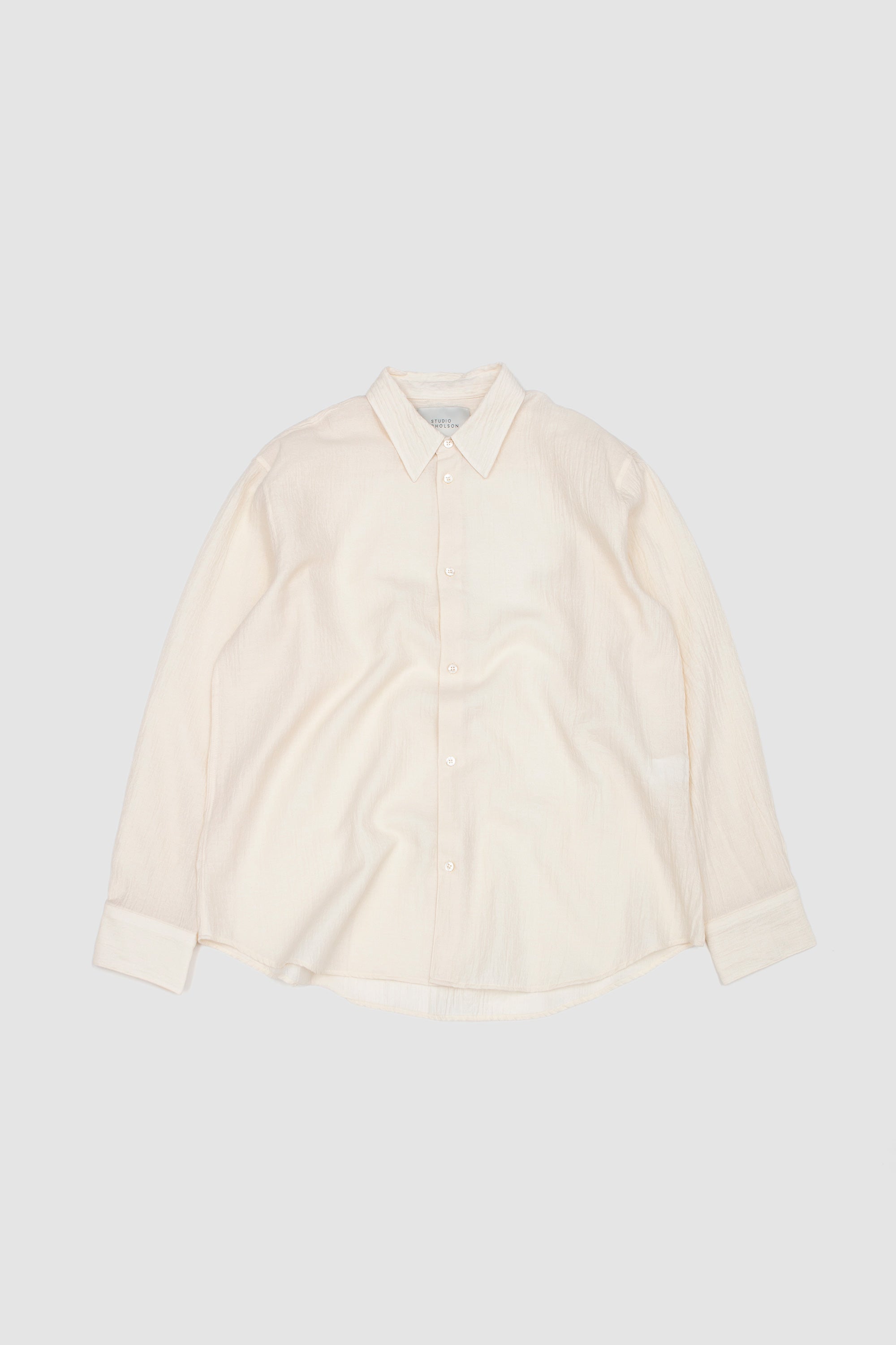 View Boxy Oversized Shirt Milk