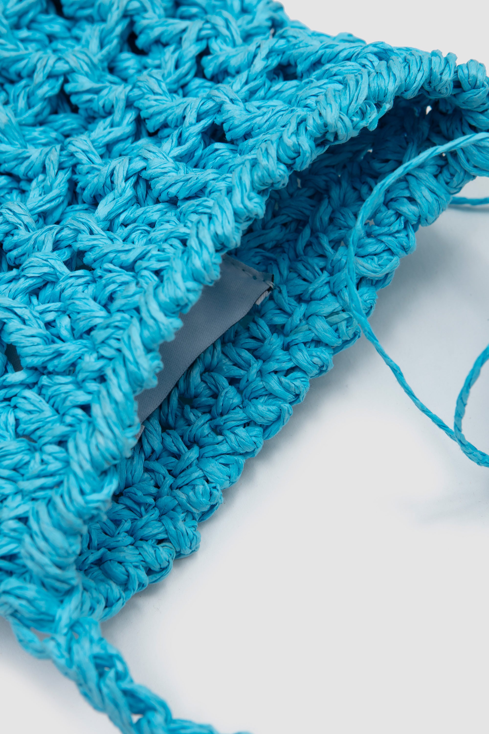 Hand Paper Sacoche Turquoise Blue_2