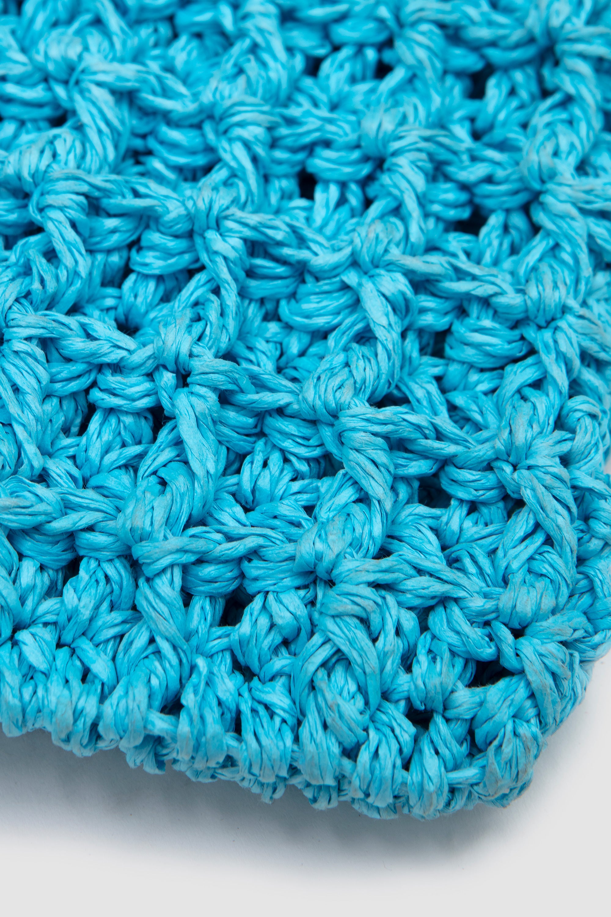 Hand Paper Sacoche Turquoise Blue_3