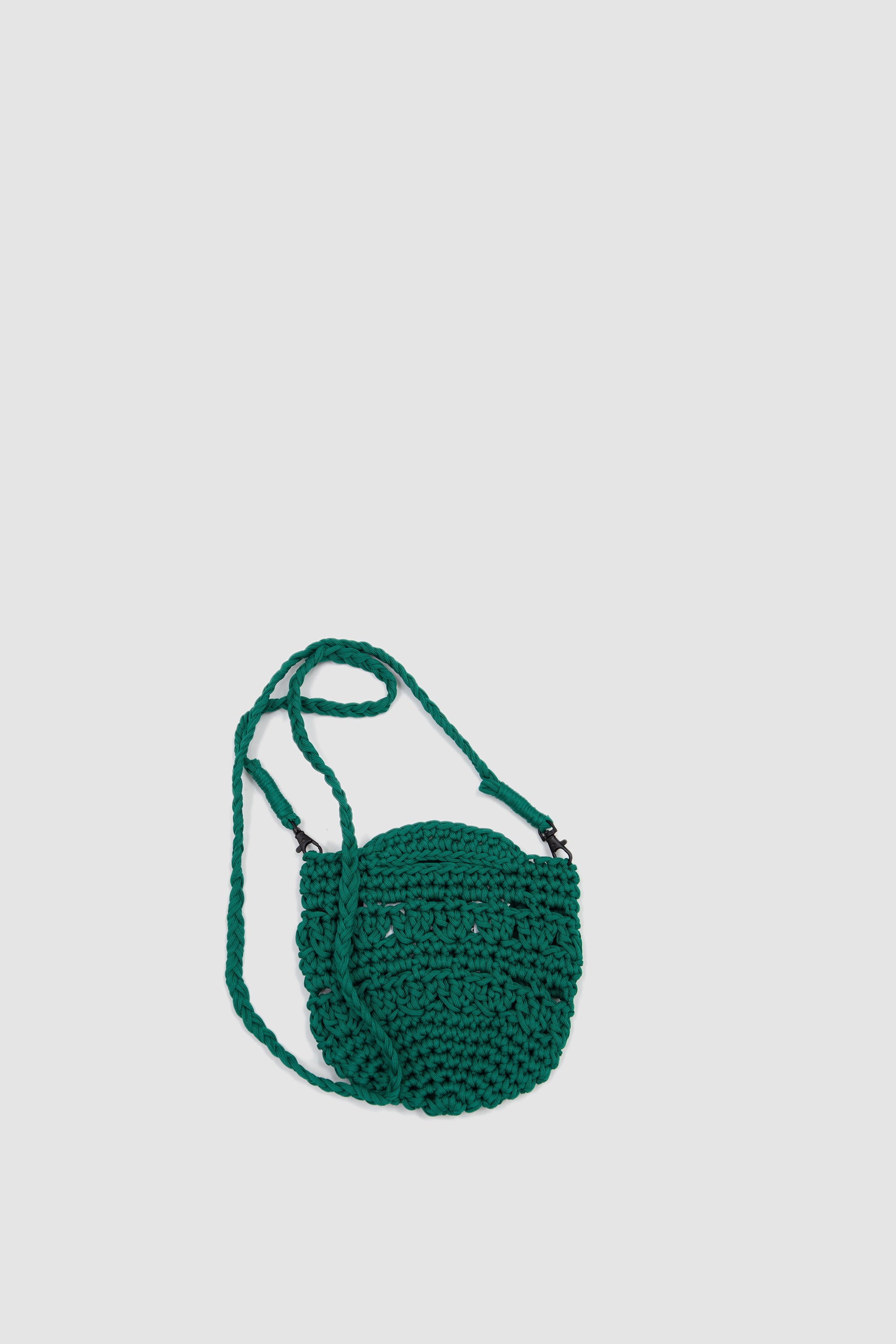 Hand Rope Pouch Green_4